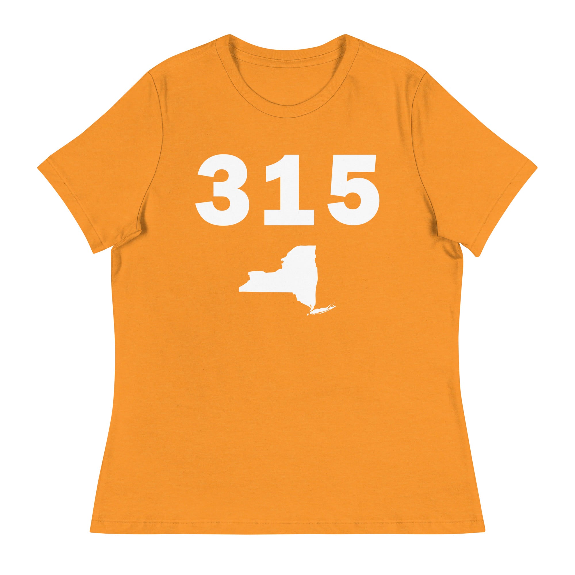315 Area Code Women's Relaxed T Shirt