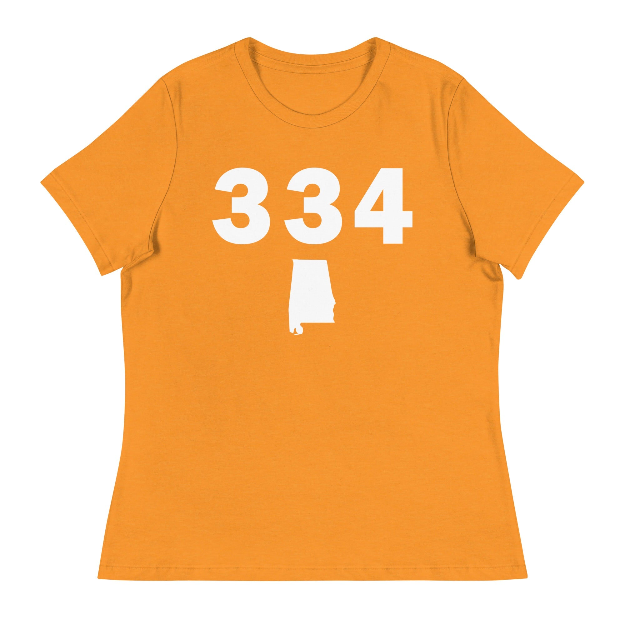 334 Area Code Women's Relaxed T Shirt