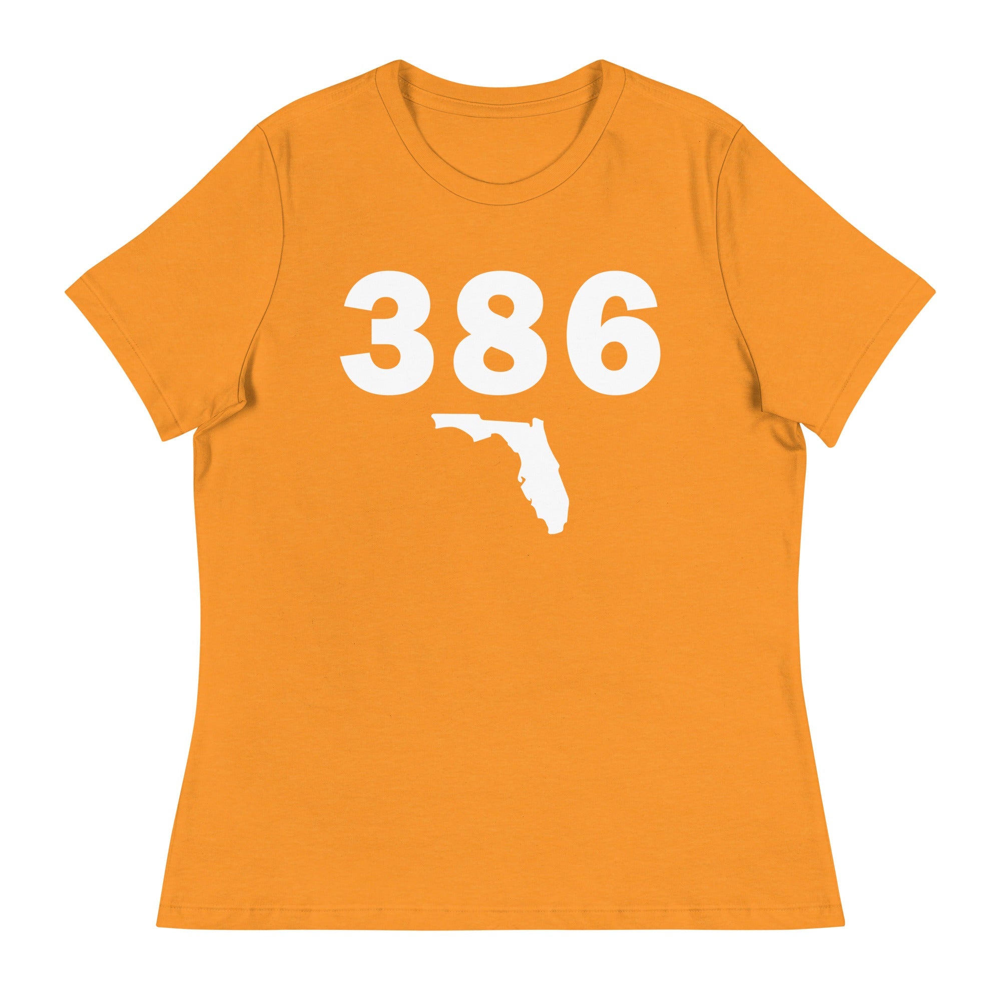 386 Area Code Women's Relaxed T Shirt