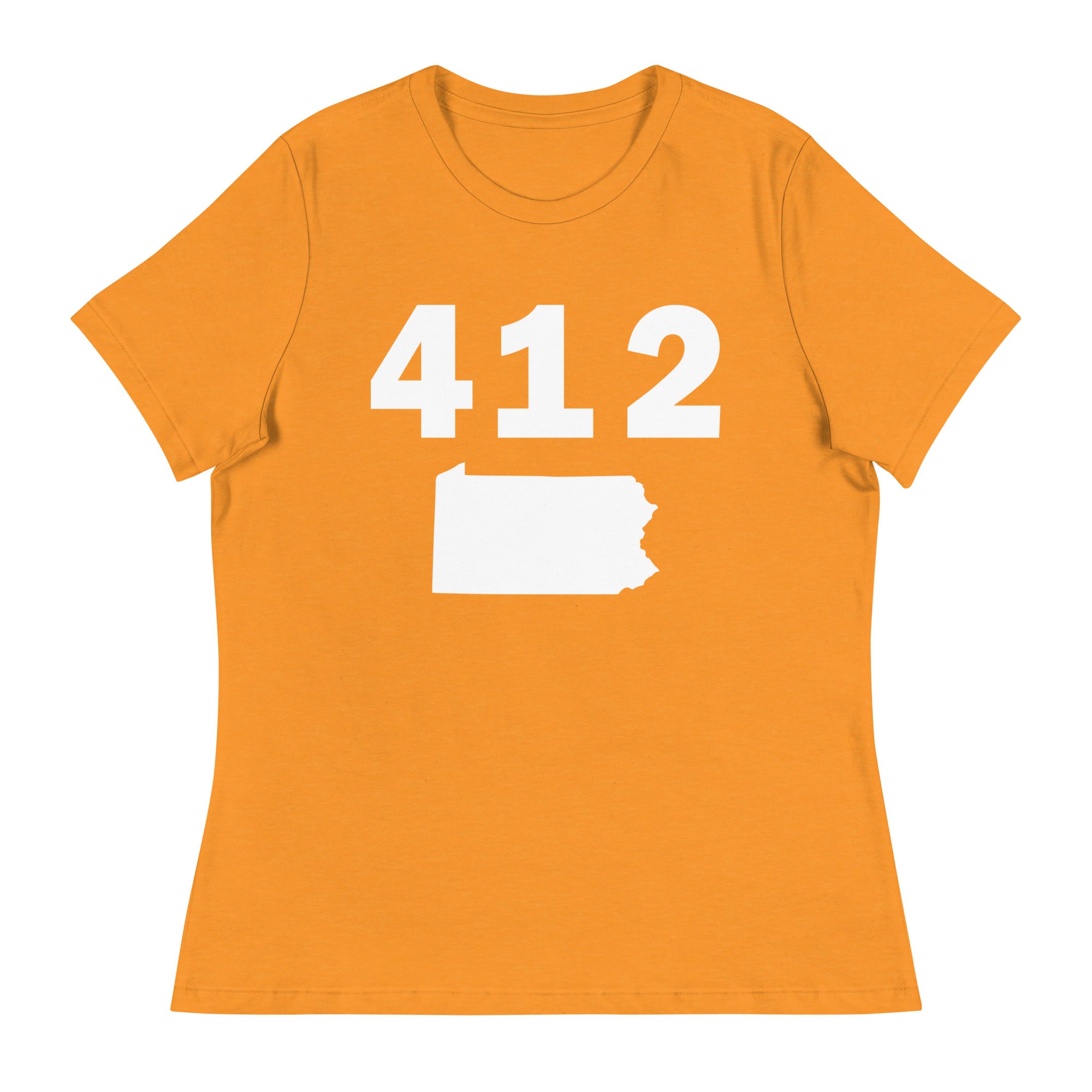 412 Area Code Women's Relaxed T Shirt