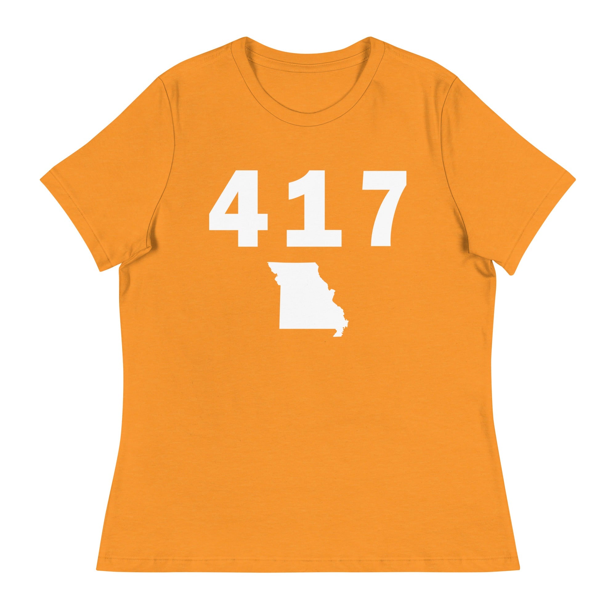 417 Area Code Women's Relaxed T Shirt