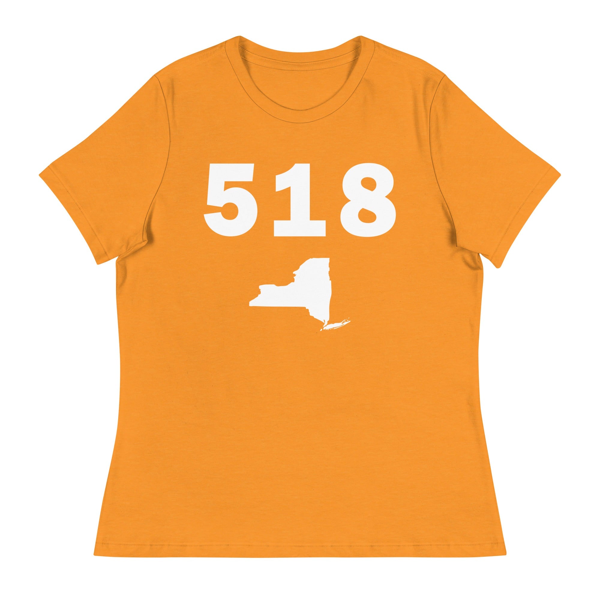 518 Area Code Women's Relaxed T Shirt