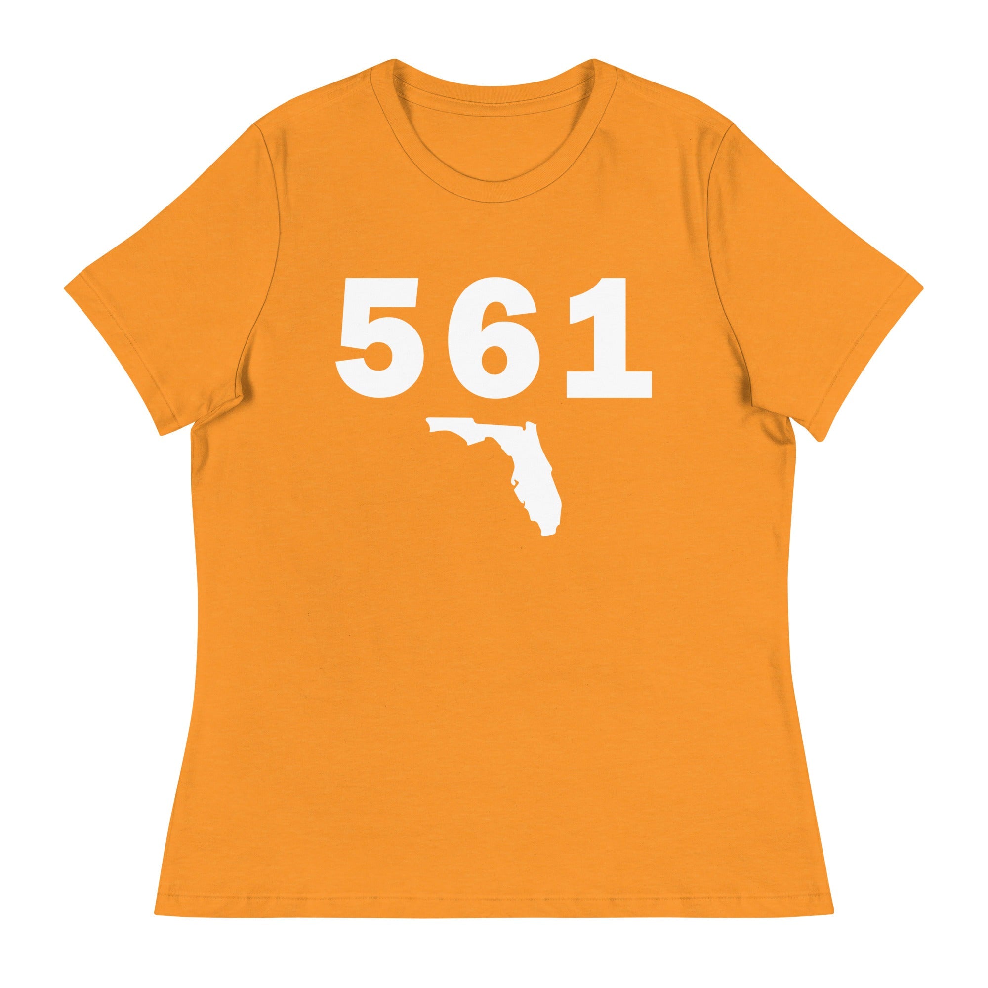 561 Area Code Women's Relaxed T Shirt