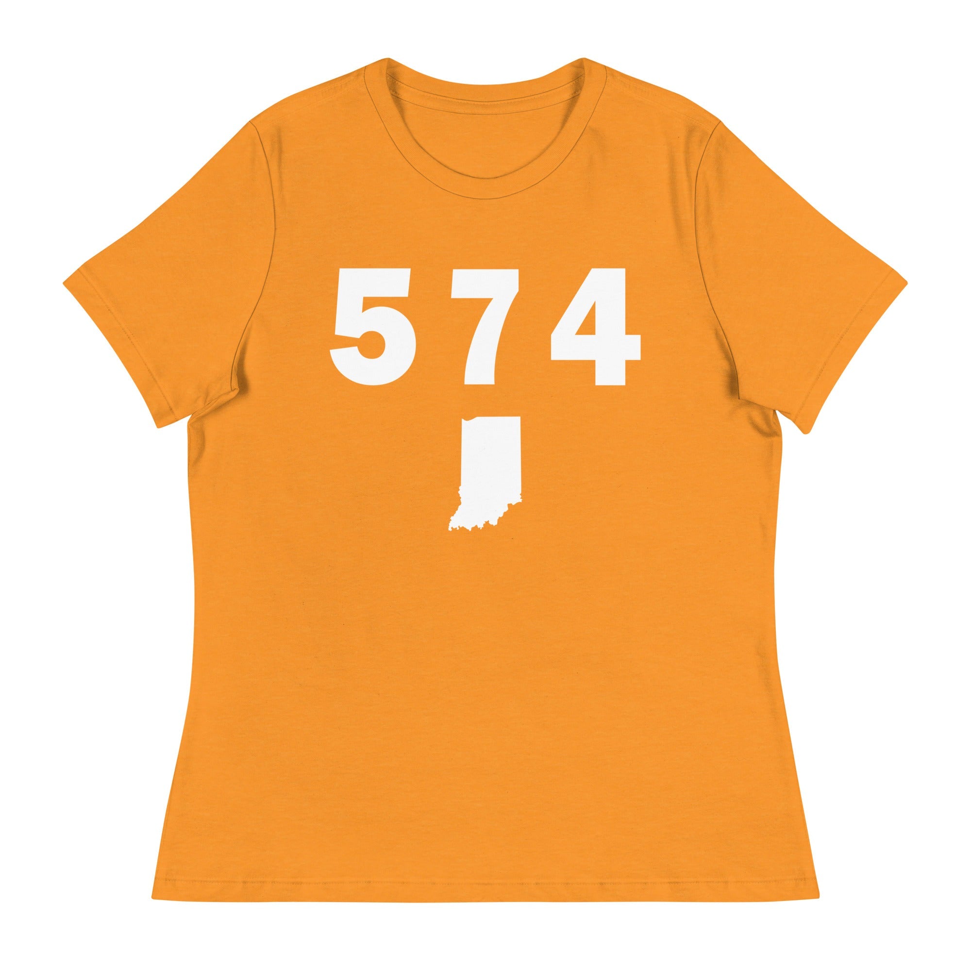 574 Area Code Women's Relaxed T Shirt