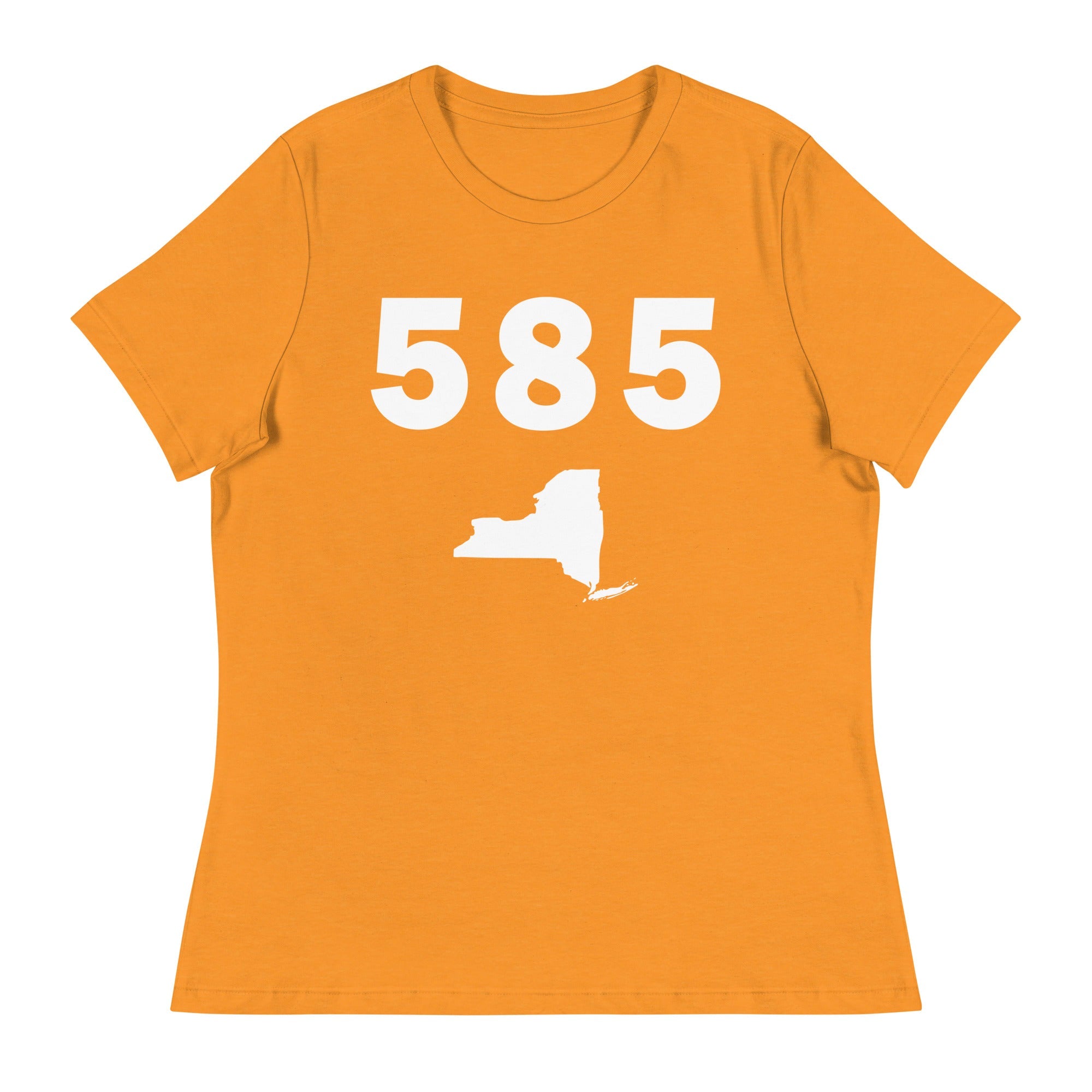585 Area Code Women's Relaxed T Shirt