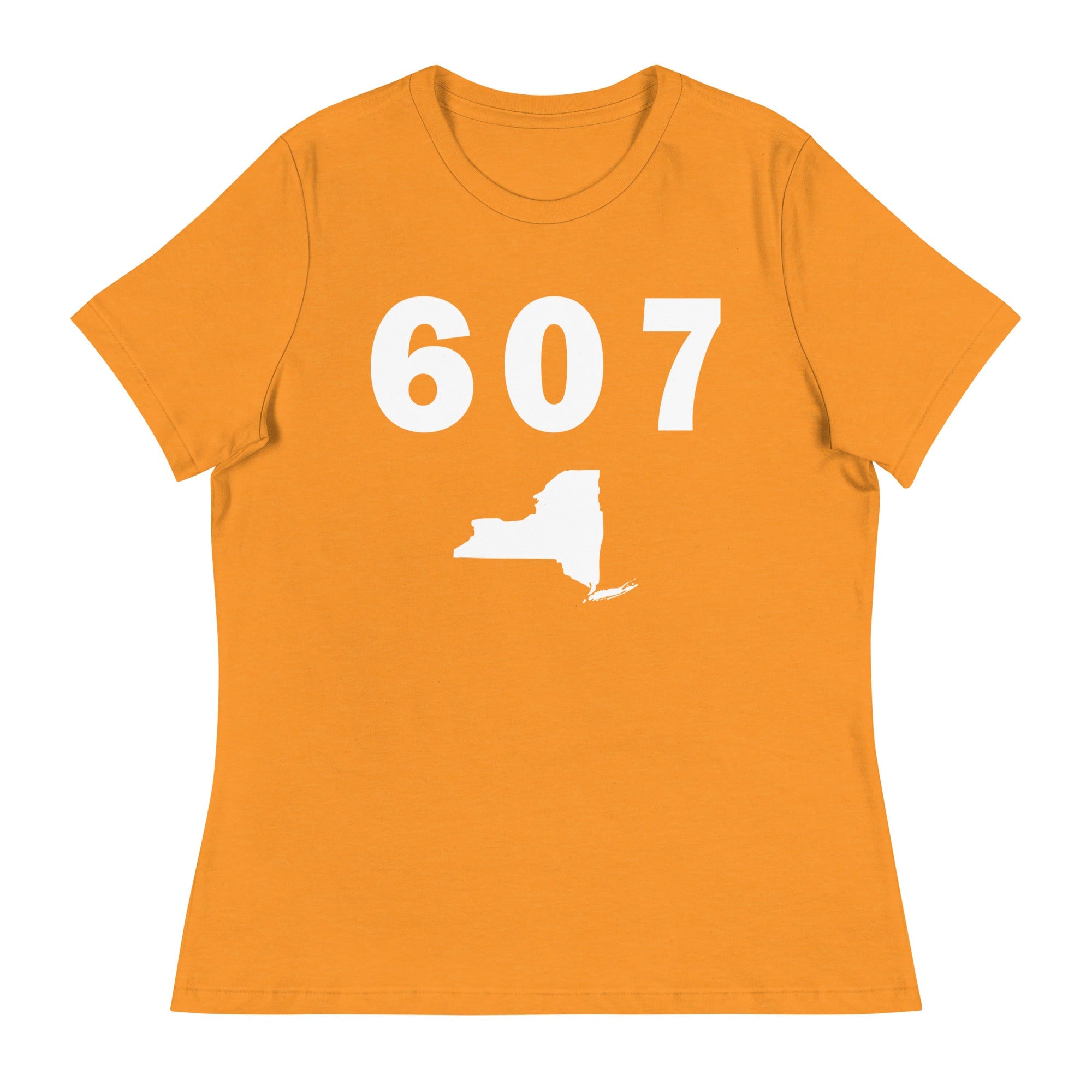 607 Area Code Women's Relaxed T Shirt