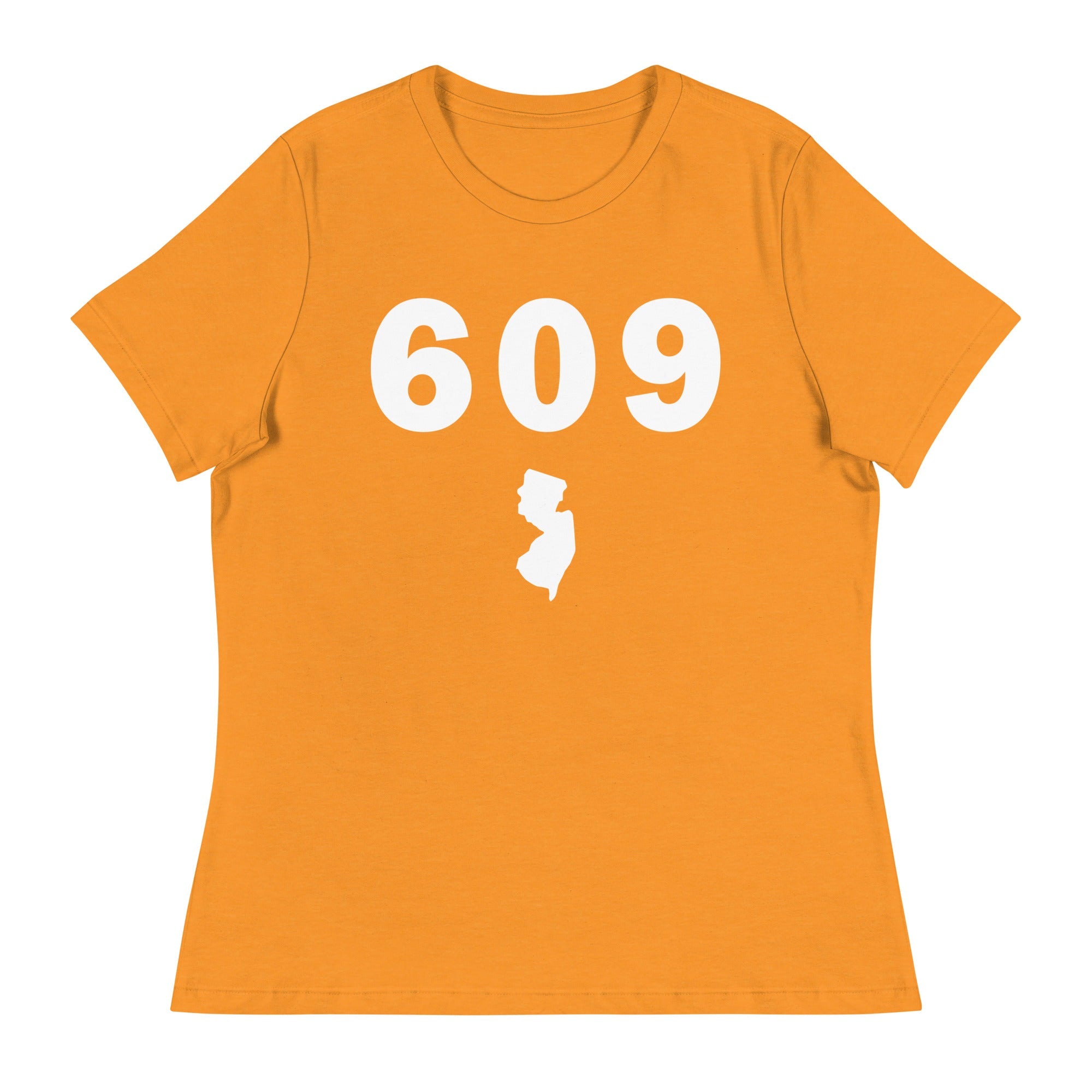 609 Area Code Women's Relaxed T Shirt
