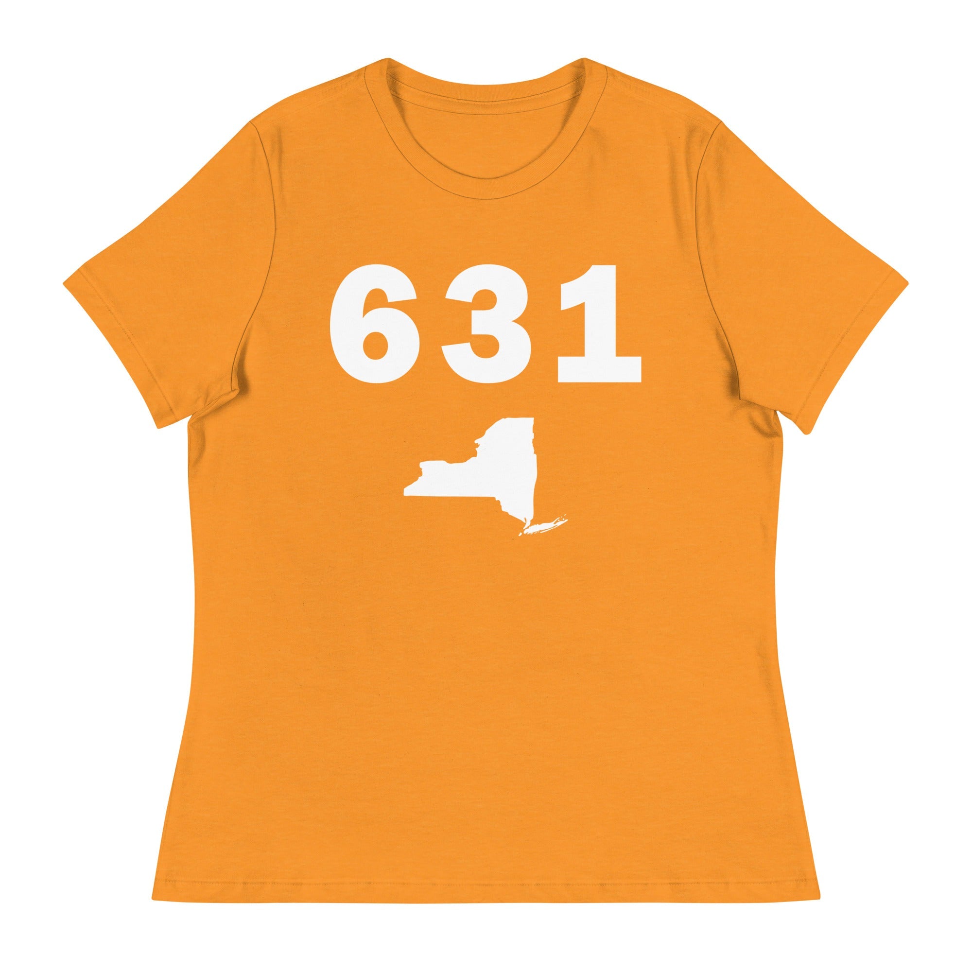 631 Area Code Women's Relaxed T Shirt