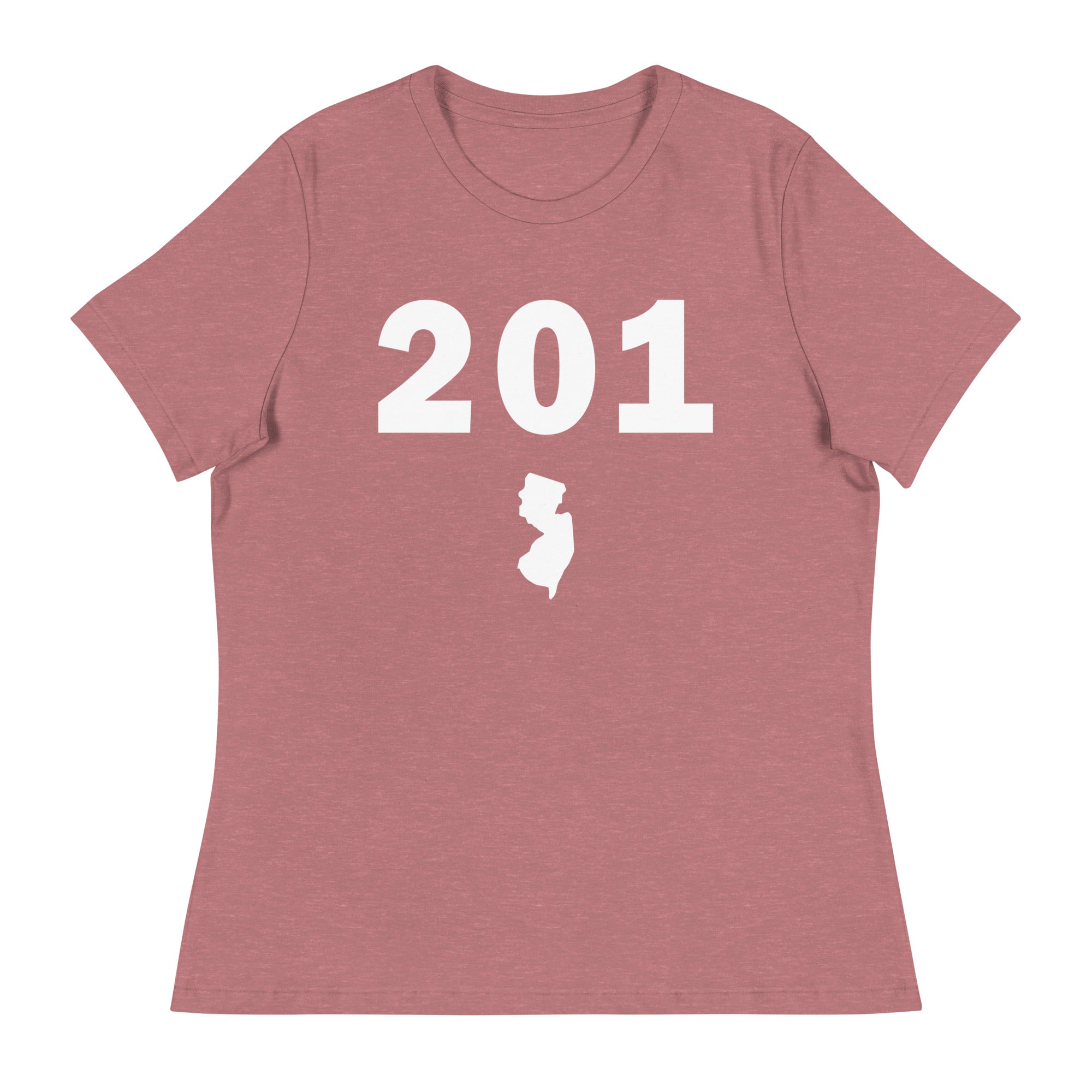 201 Area Code Women's Relaxed T Shirt