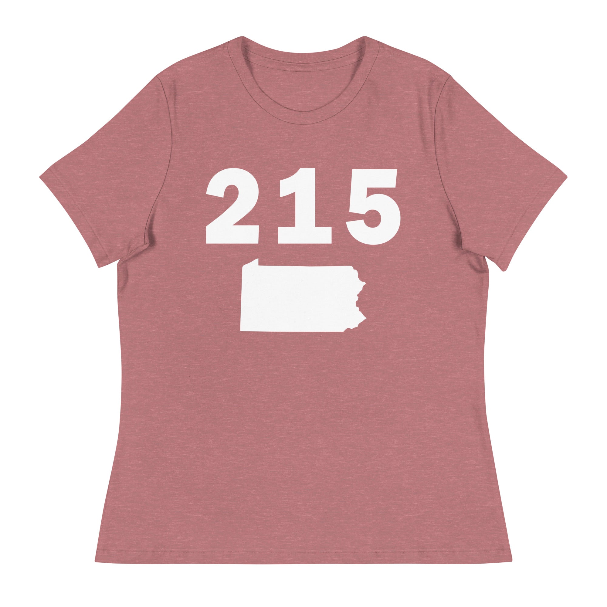 215 Area Code Women's Relaxed T Shirt