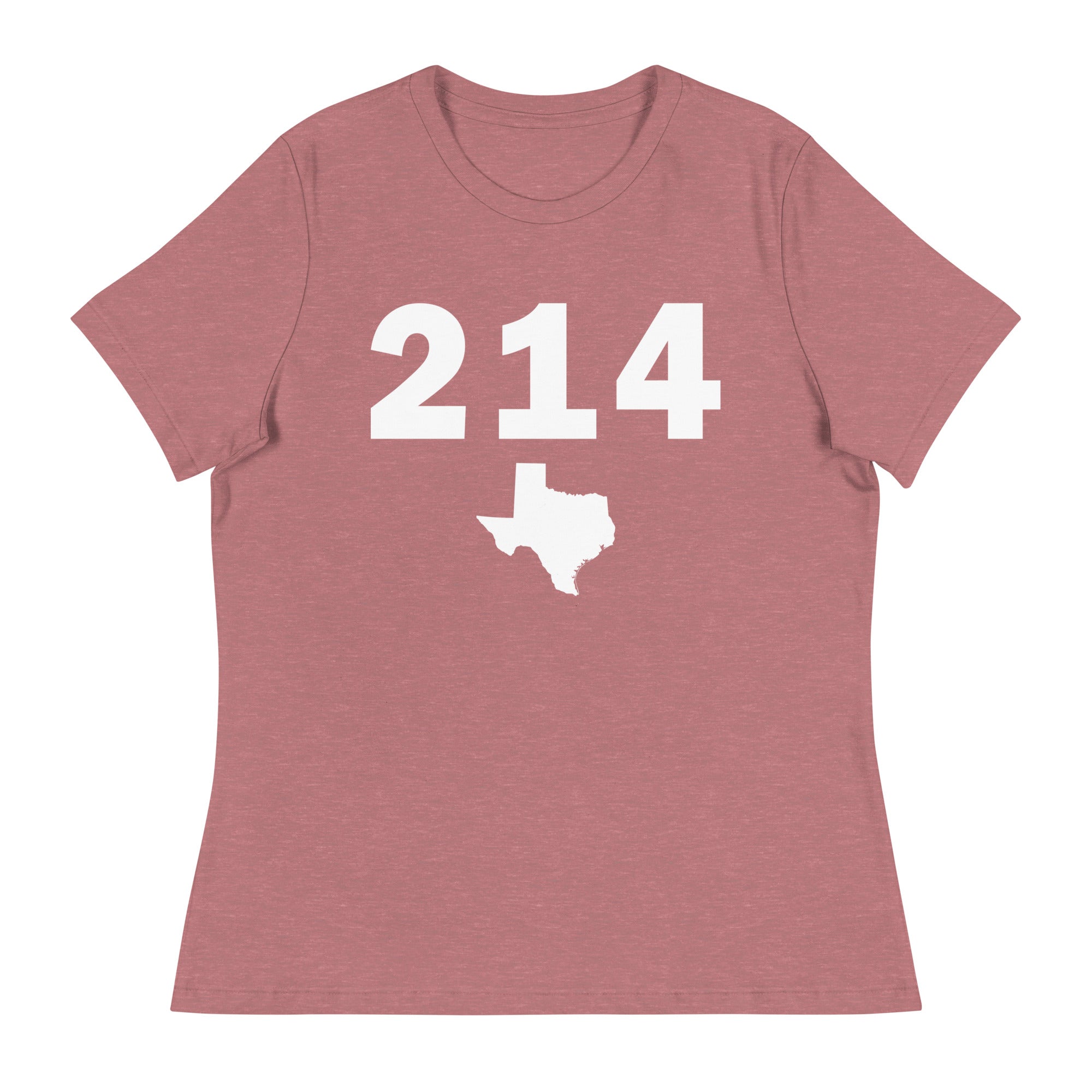 214 Area Code Women's Relaxed T Shirt