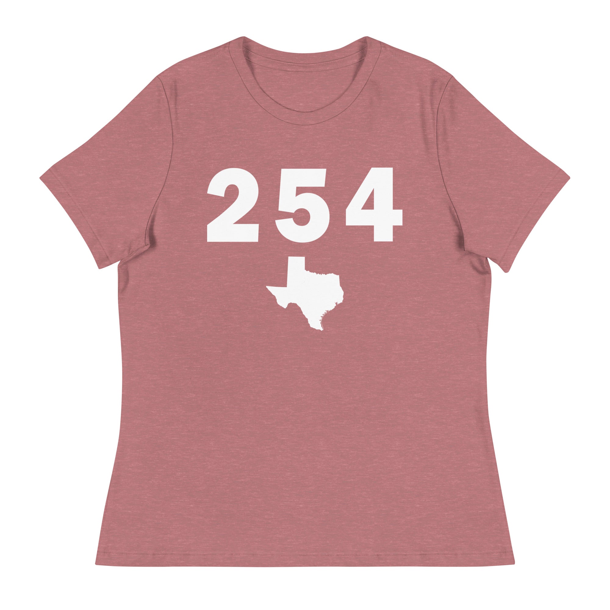 254 Area Code Women's Relaxed T Shirt