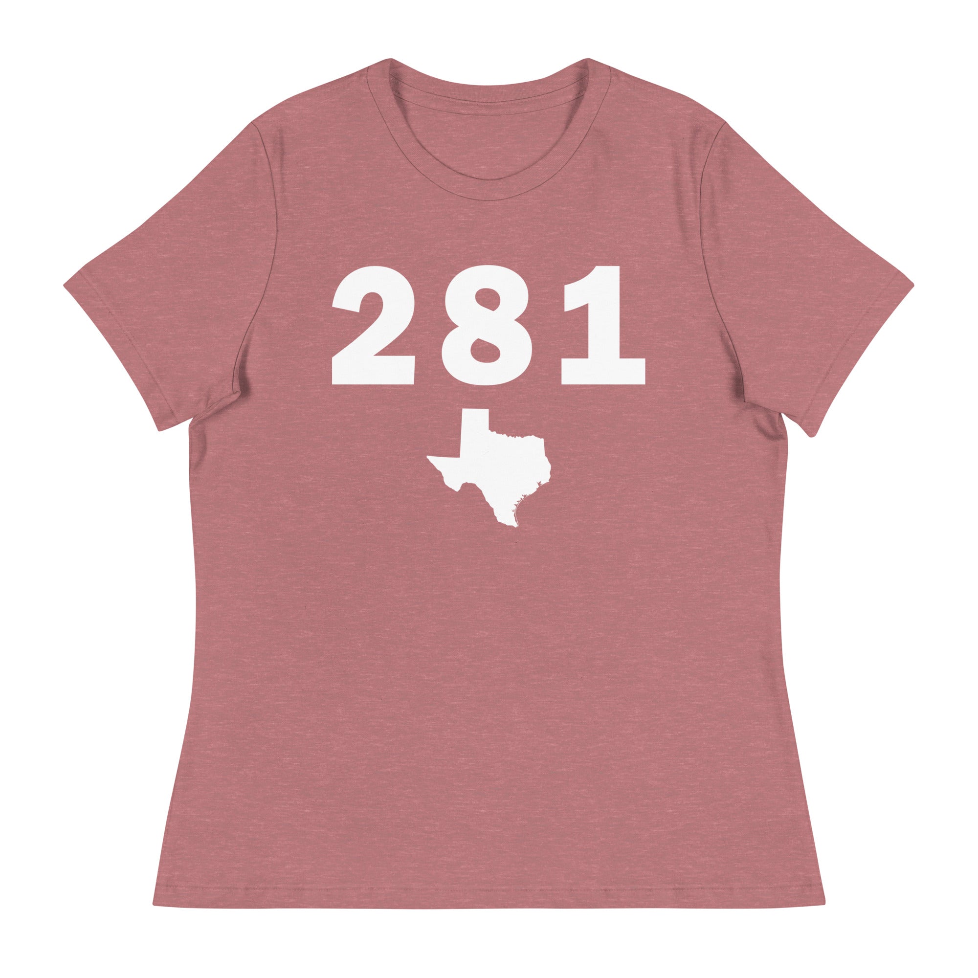 281 Area Code Women's Relaxed T Shirt
