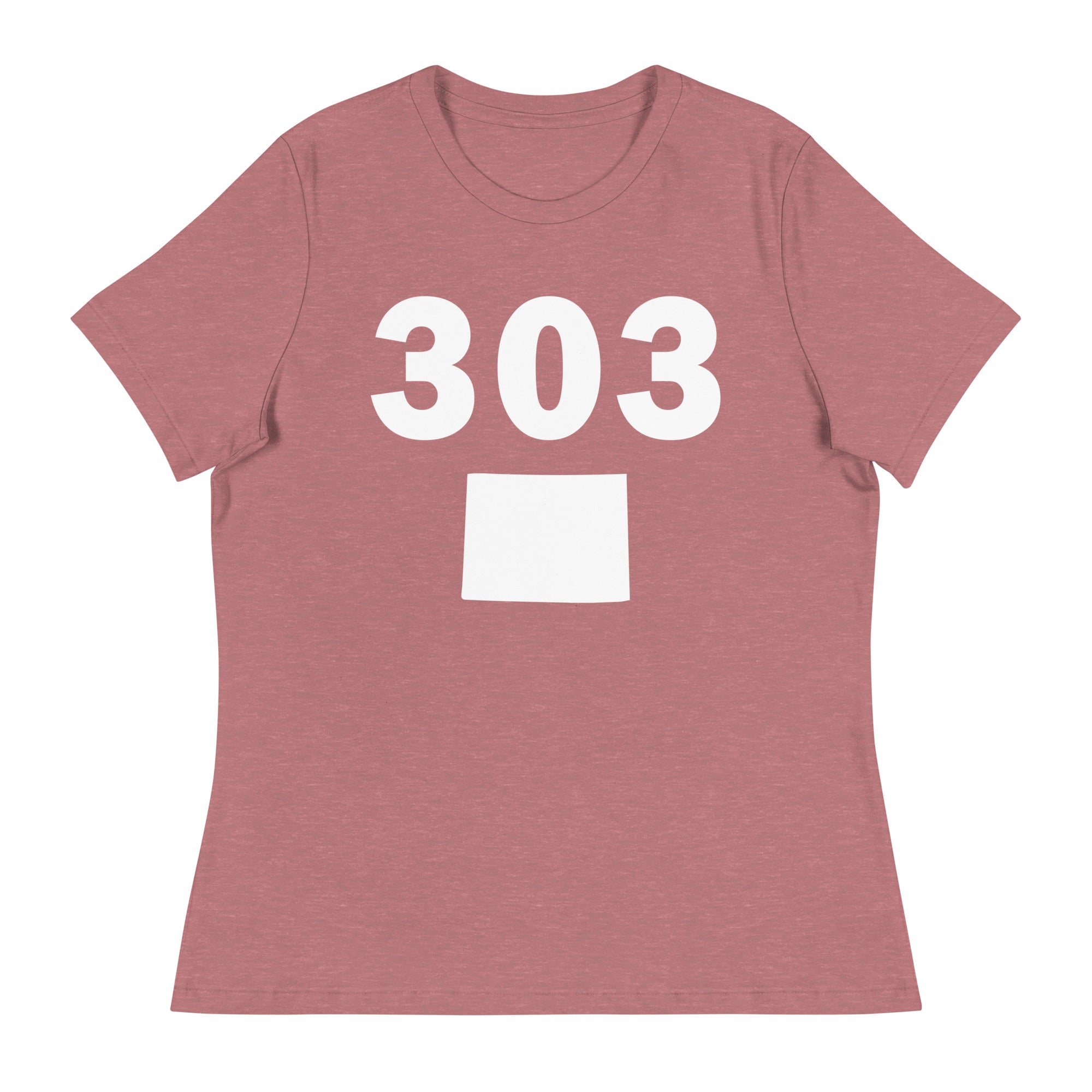 303 Area Code Women's Relaxed T Shirt