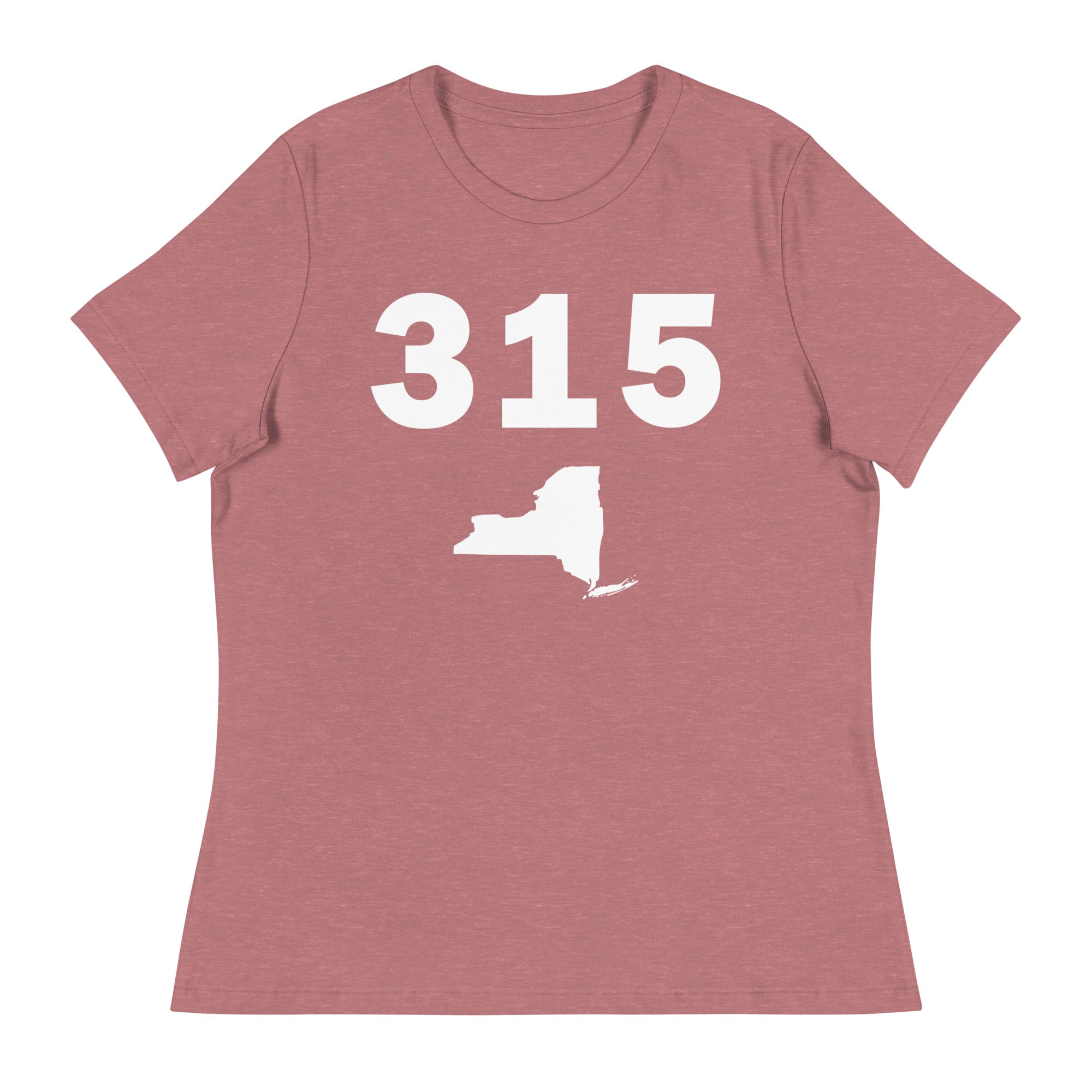 315 Area Code Women's Relaxed T Shirt