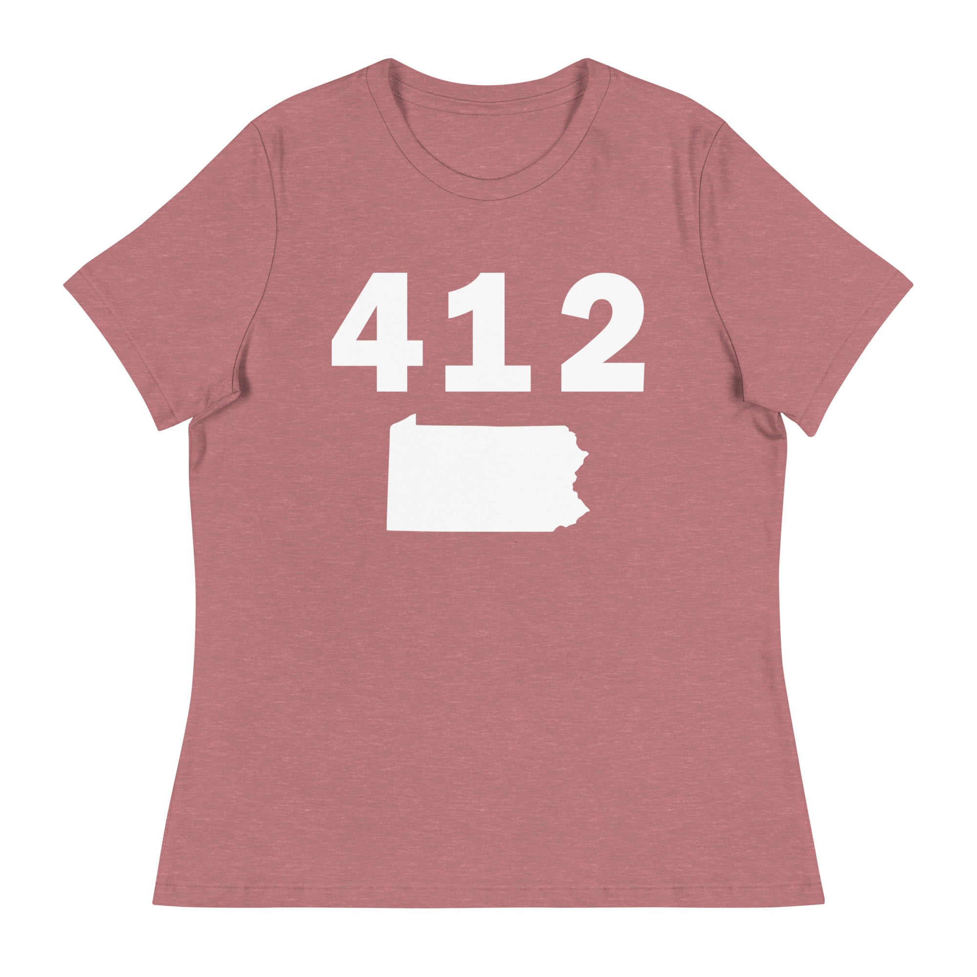 412 Area Code Women's Relaxed T Shirt