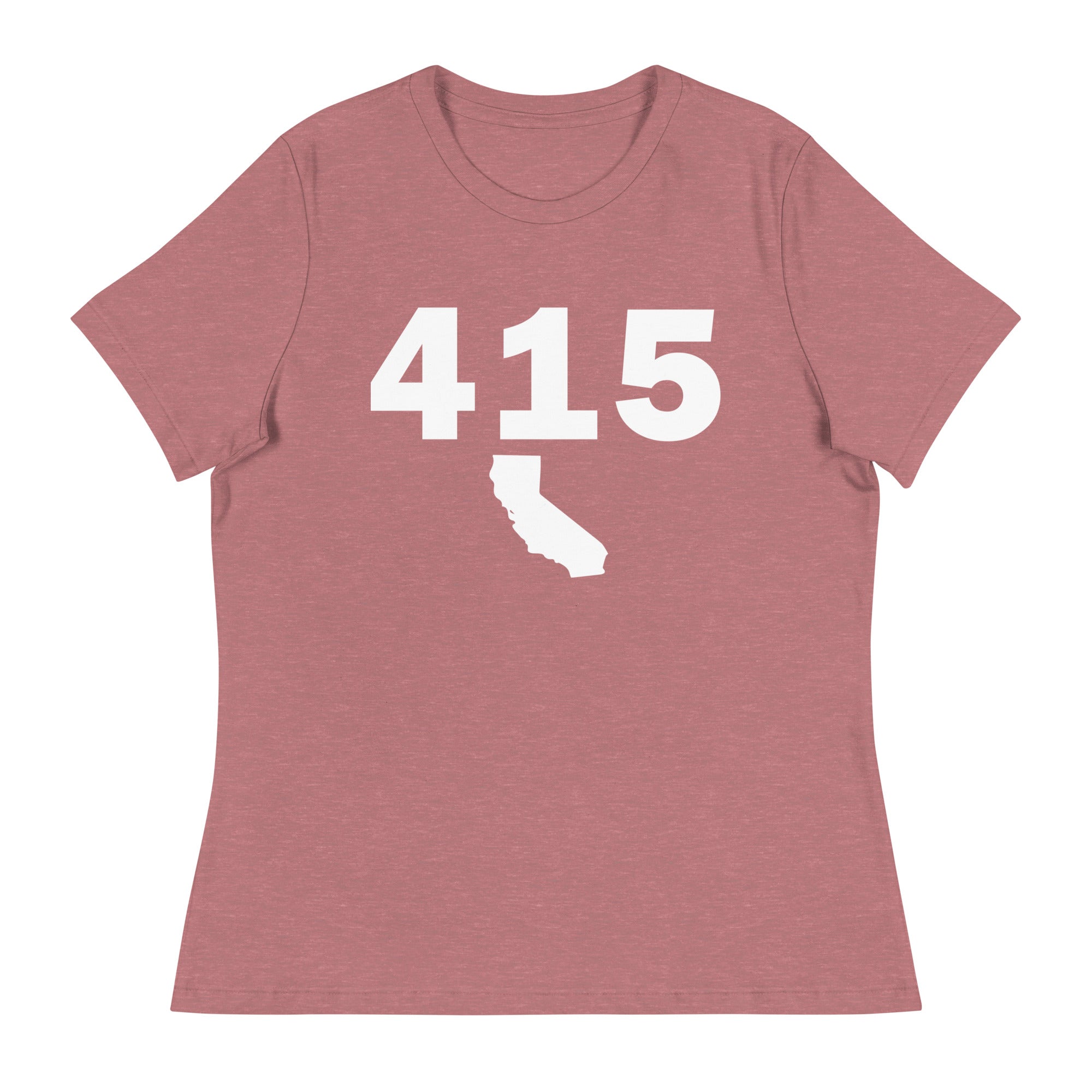 415 Area Code Women's Relaxed T Shirt
