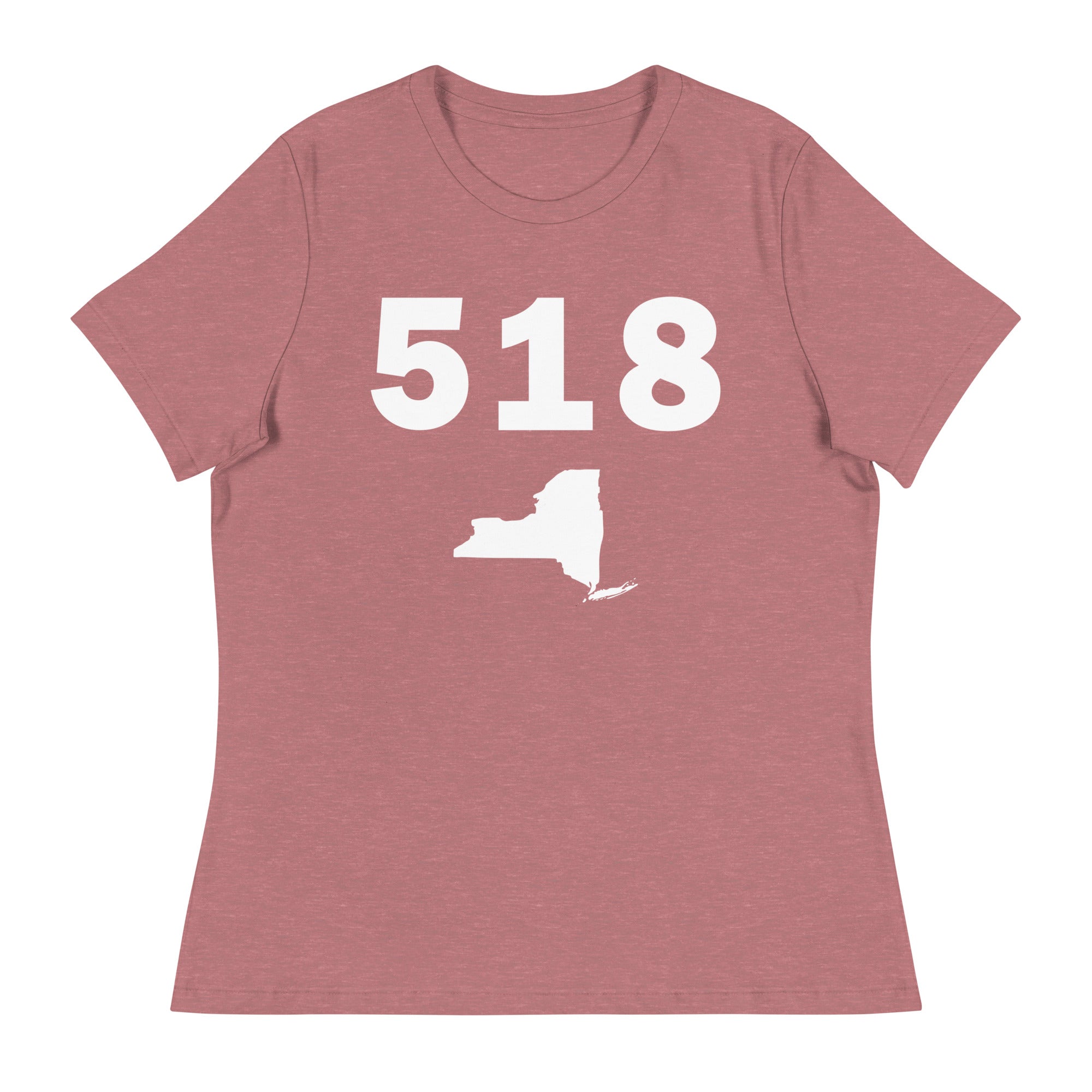 518 Area Code Women's Relaxed T Shirt
