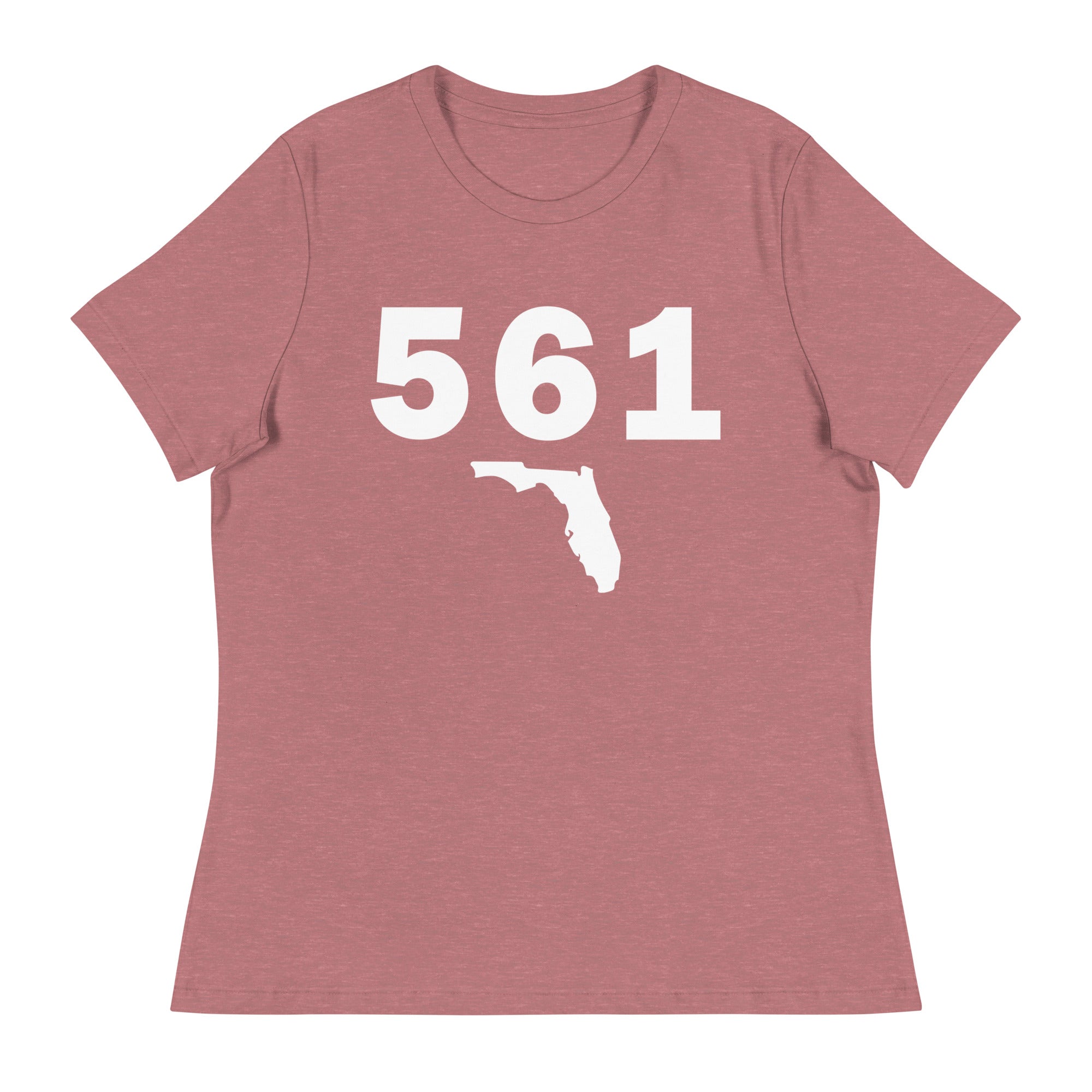 561 Area Code Women's Relaxed T Shirt