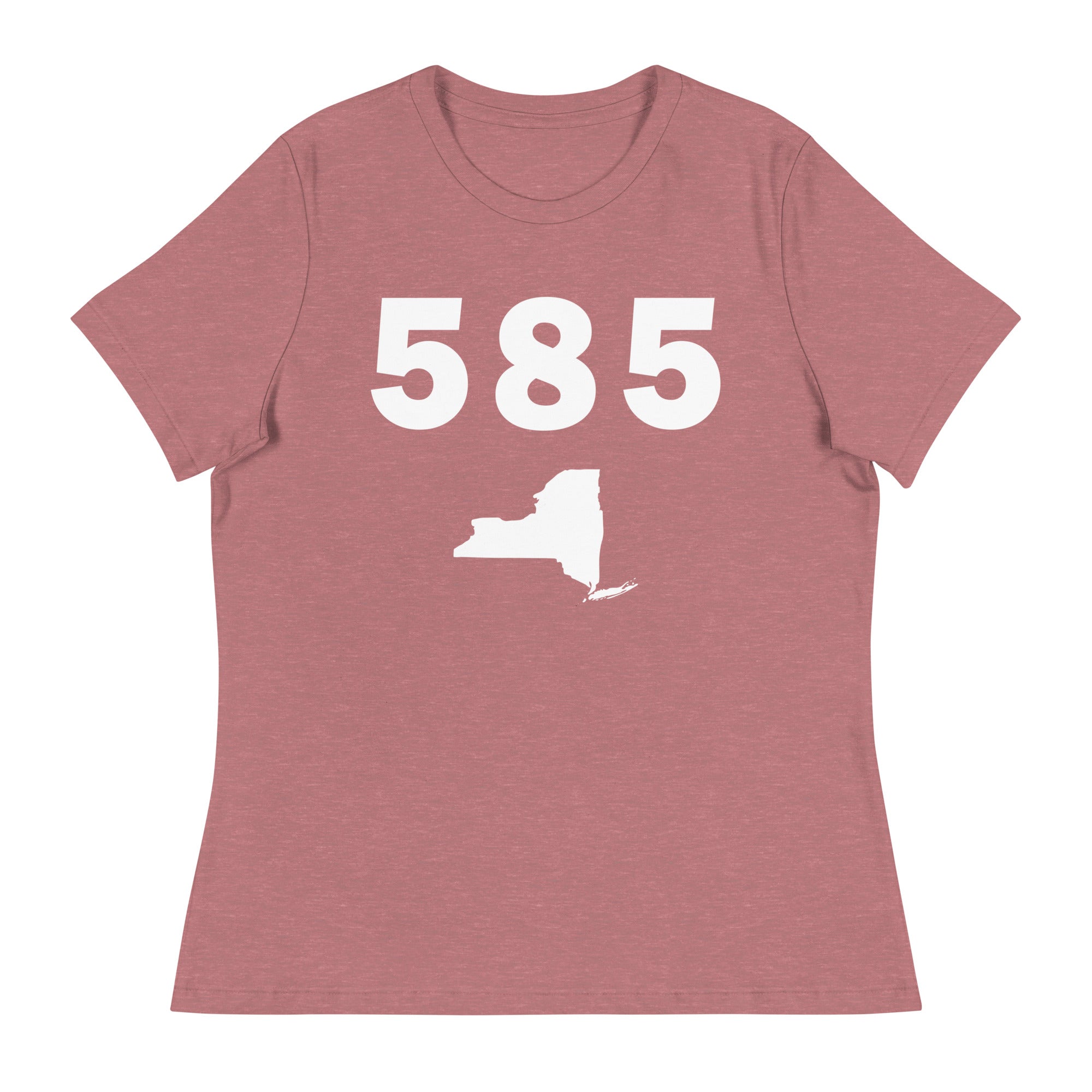585 Area Code Women's Relaxed T Shirt