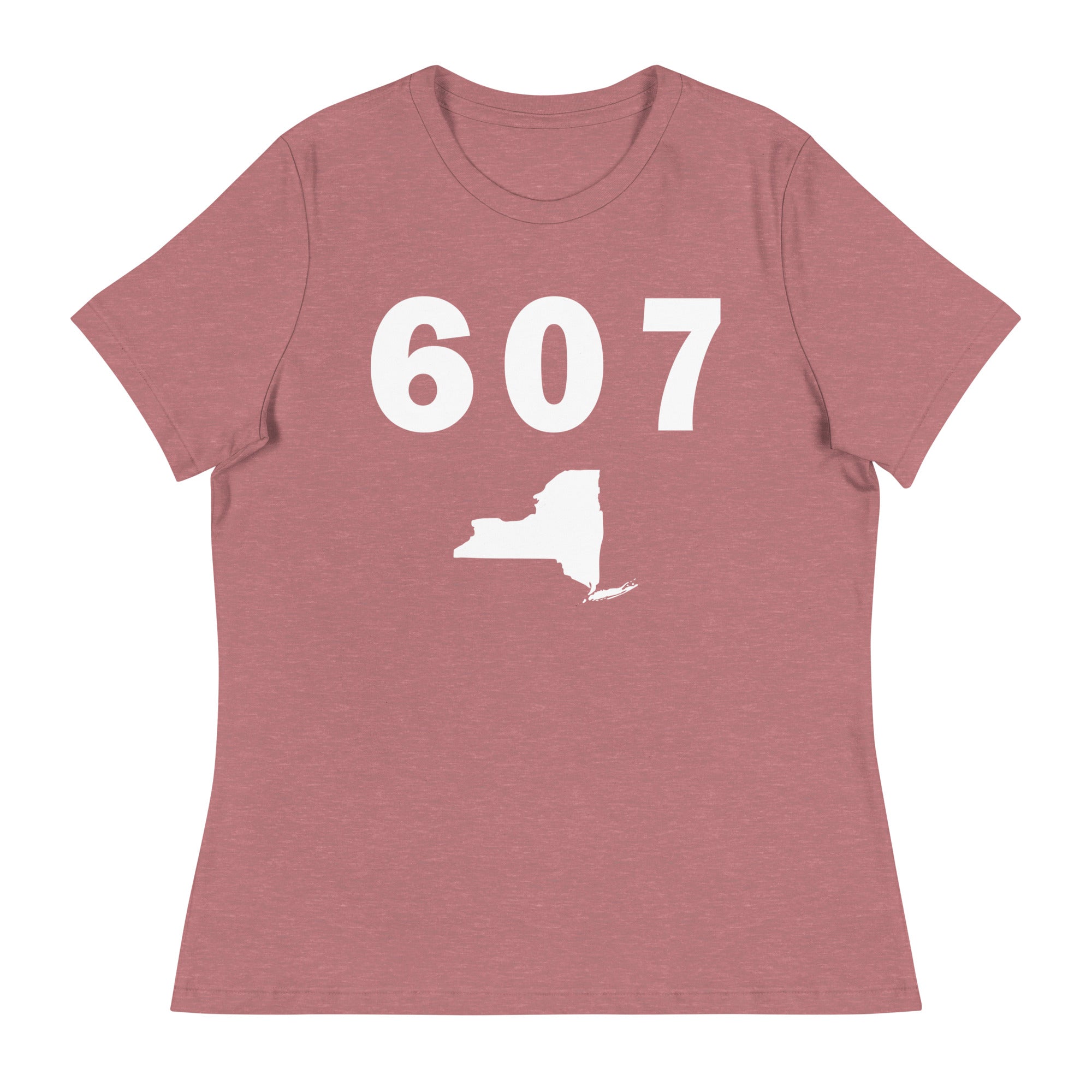 607 Area Code Women's Relaxed T Shirt