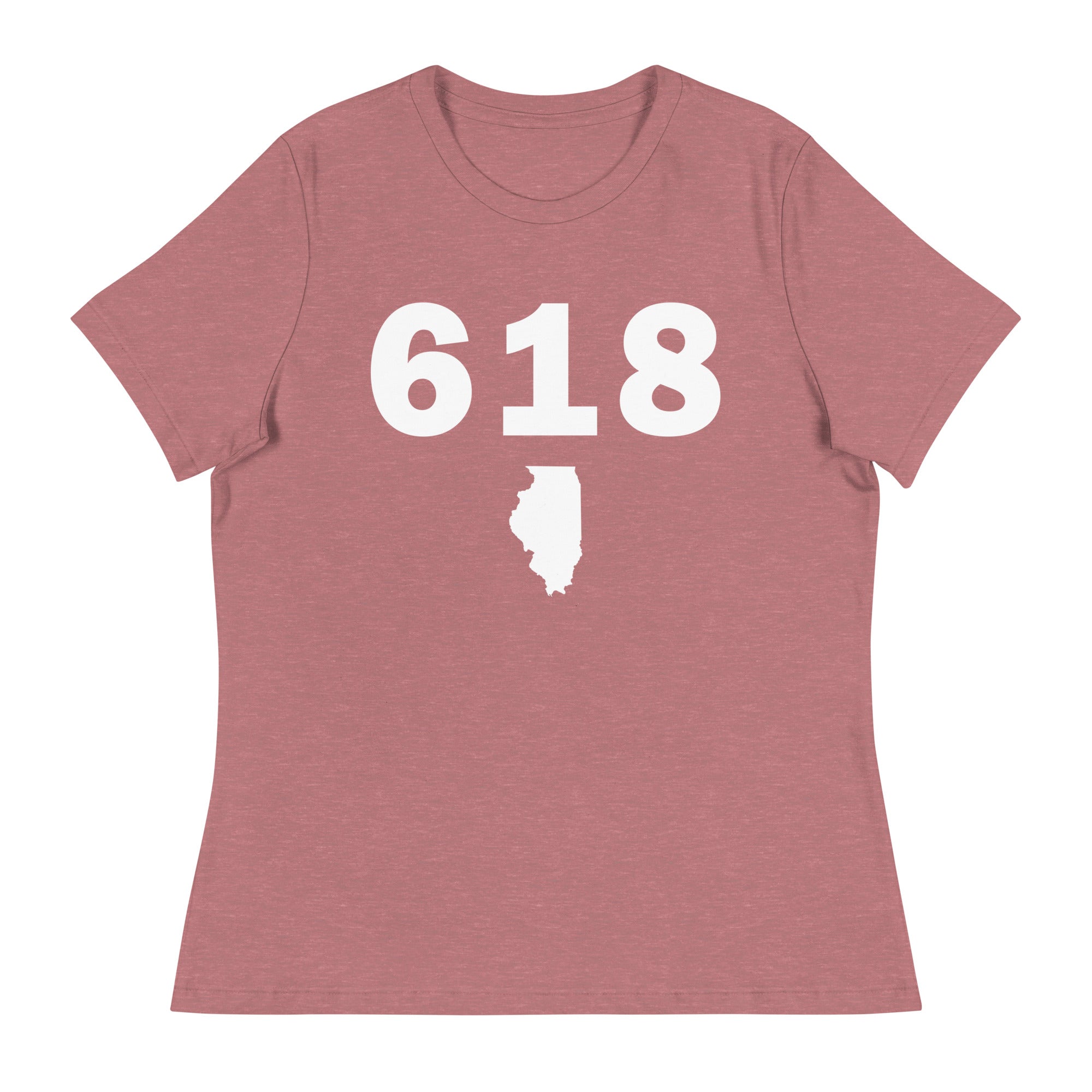 618 Area Code Women's Relaxed T Shirt