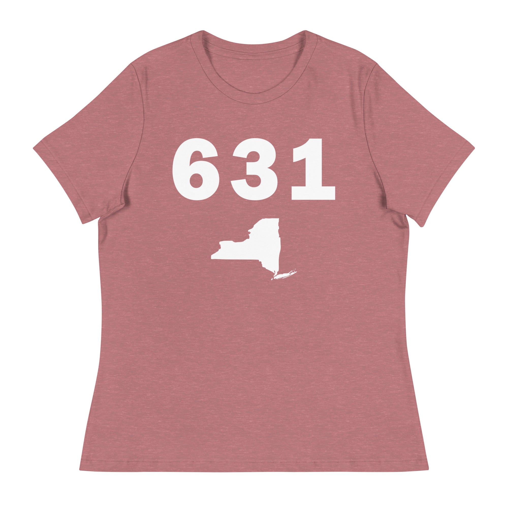 631 Area Code Women's Relaxed T Shirt