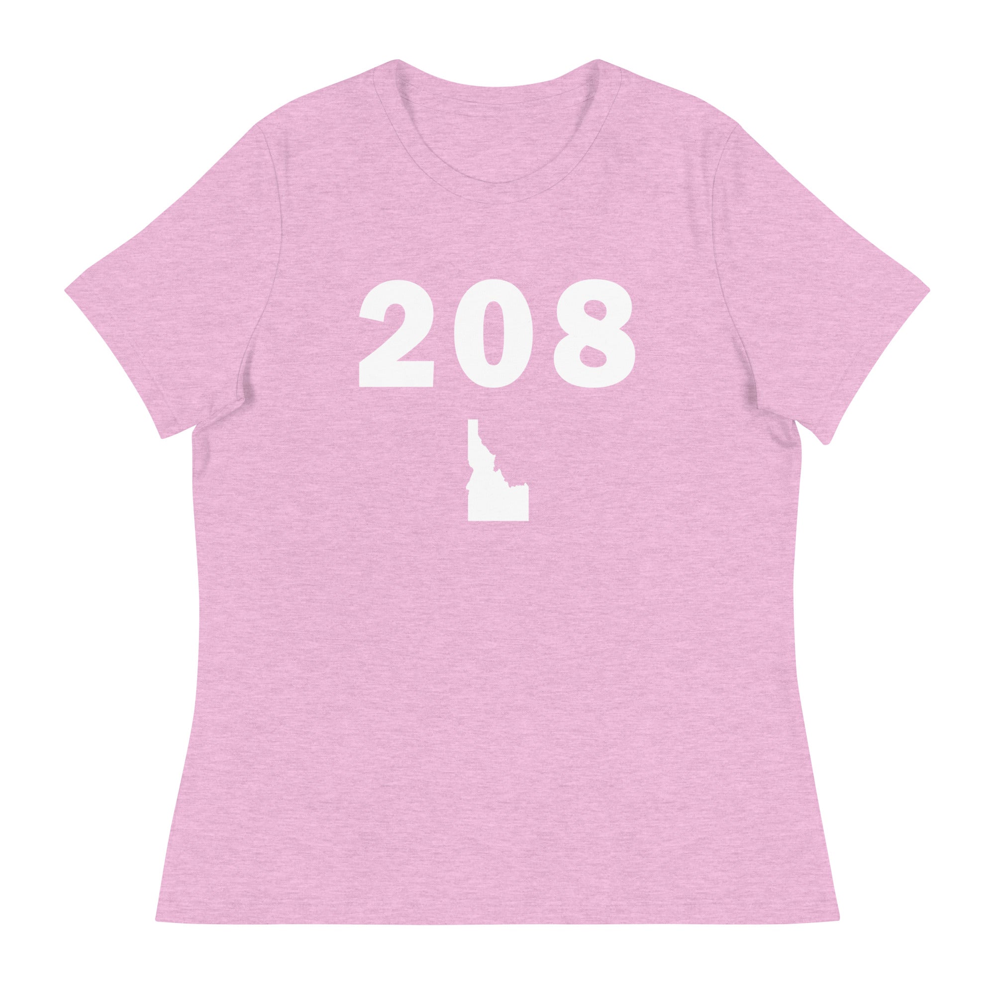 208 Area Code Women's Relaxed T Shirt