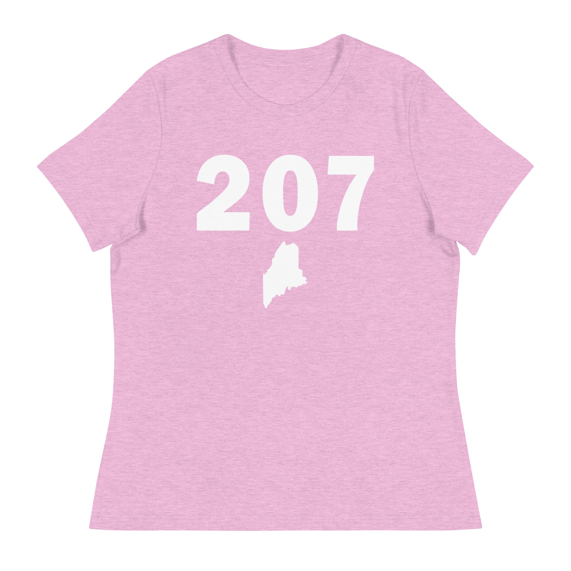207 Area Code Women's Relaxed T Shirt