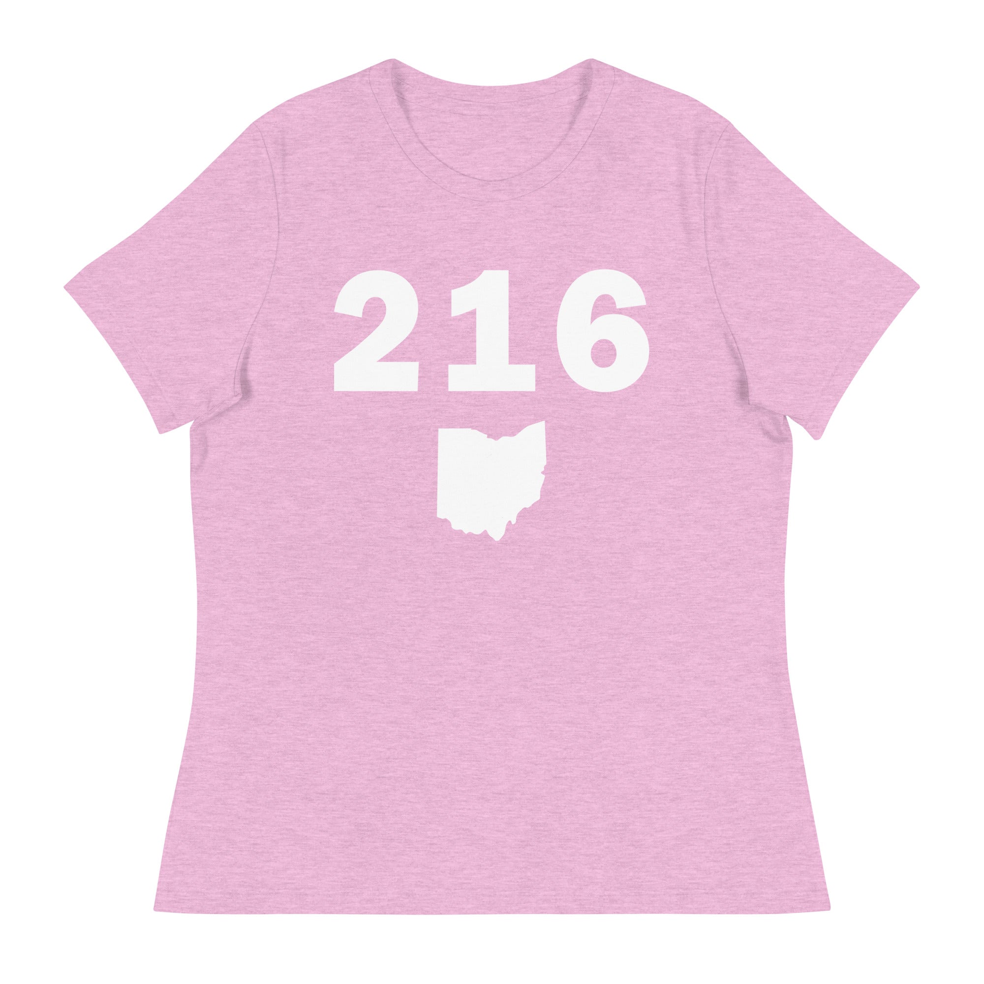 216 Area Code Women's Relaxed T Shirt