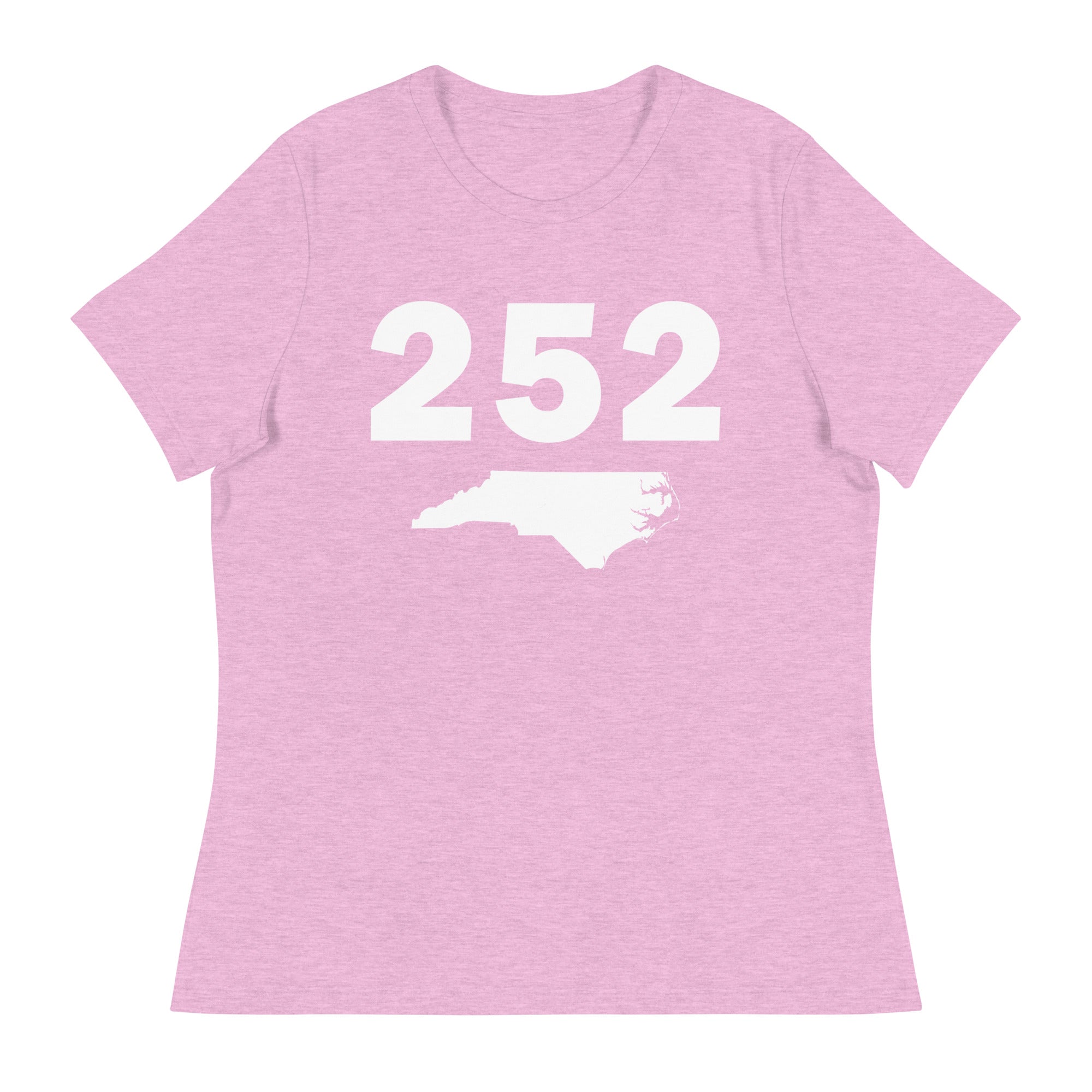 252 Area Code Women's Relaxed T Shirt