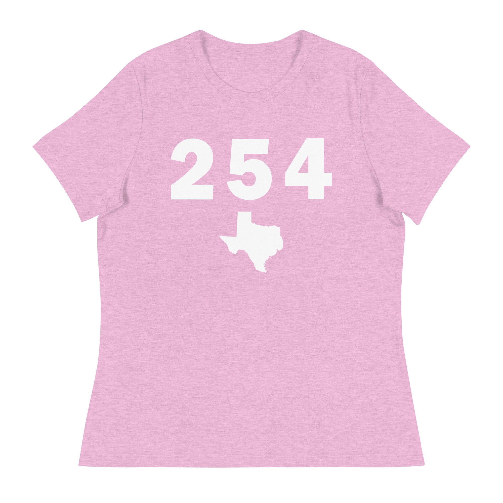254 Area Code Women's Relaxed T Shirt