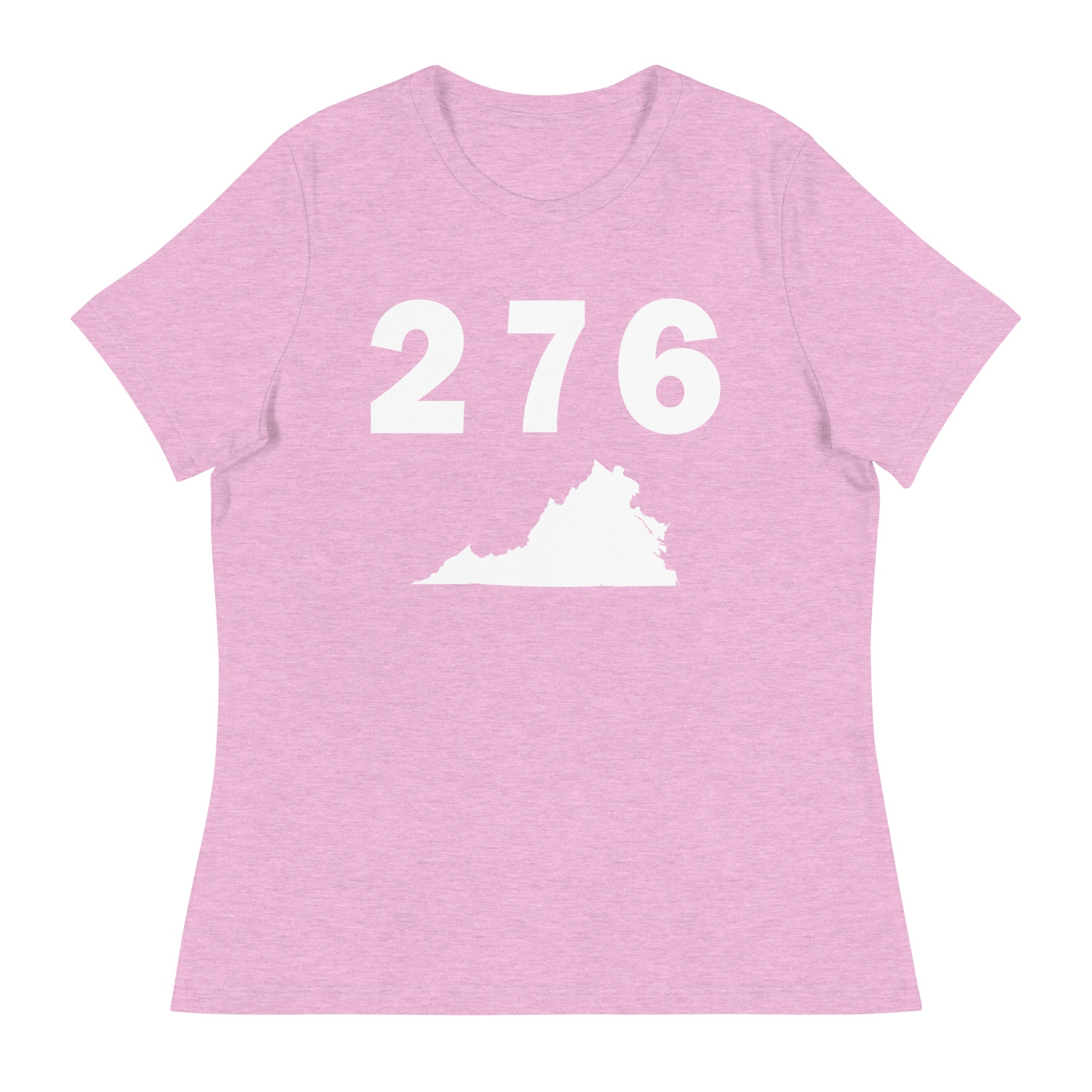276 Area Code Women's Relaxed T Shirt