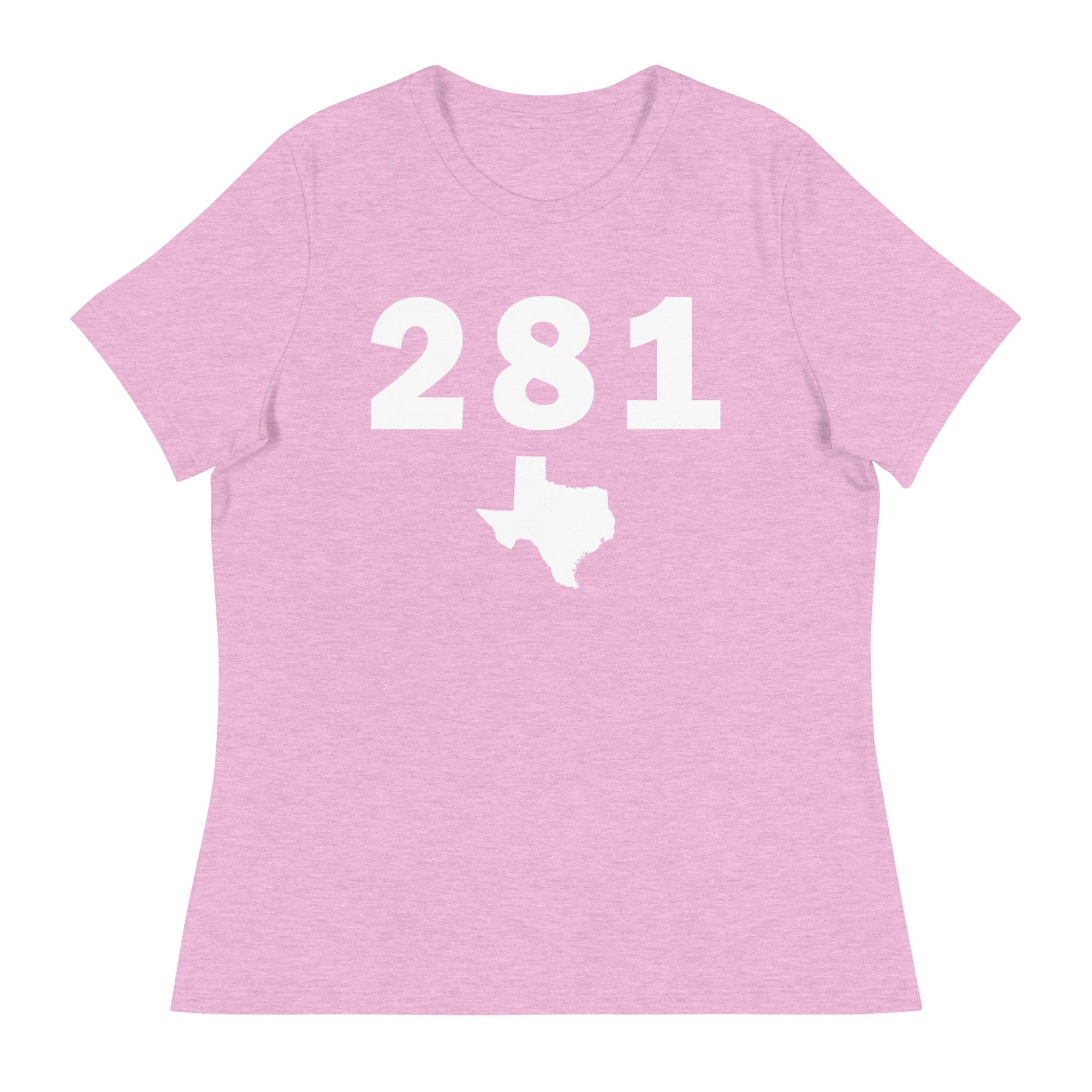 281 Area Code Women's Relaxed T Shirt