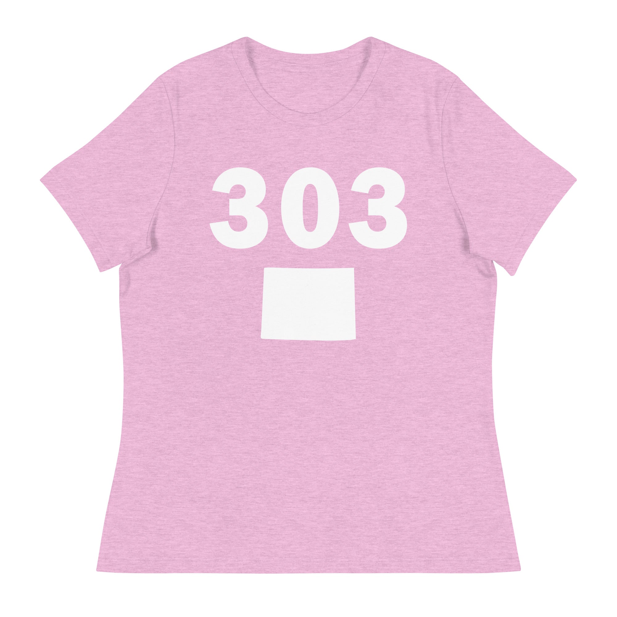 303 Area Code Women's Relaxed T Shirt