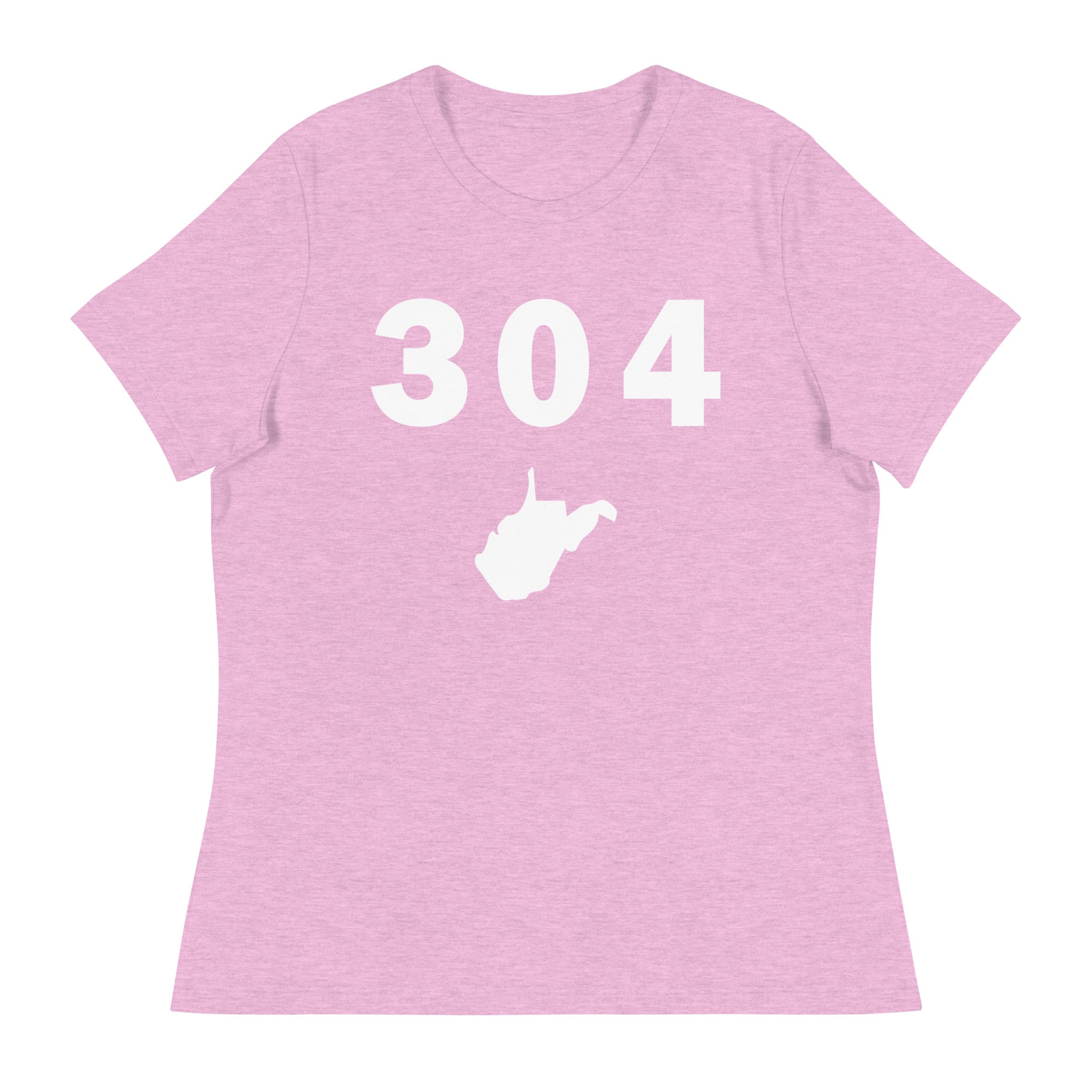304 Area Code Women's Relaxed T Shirt