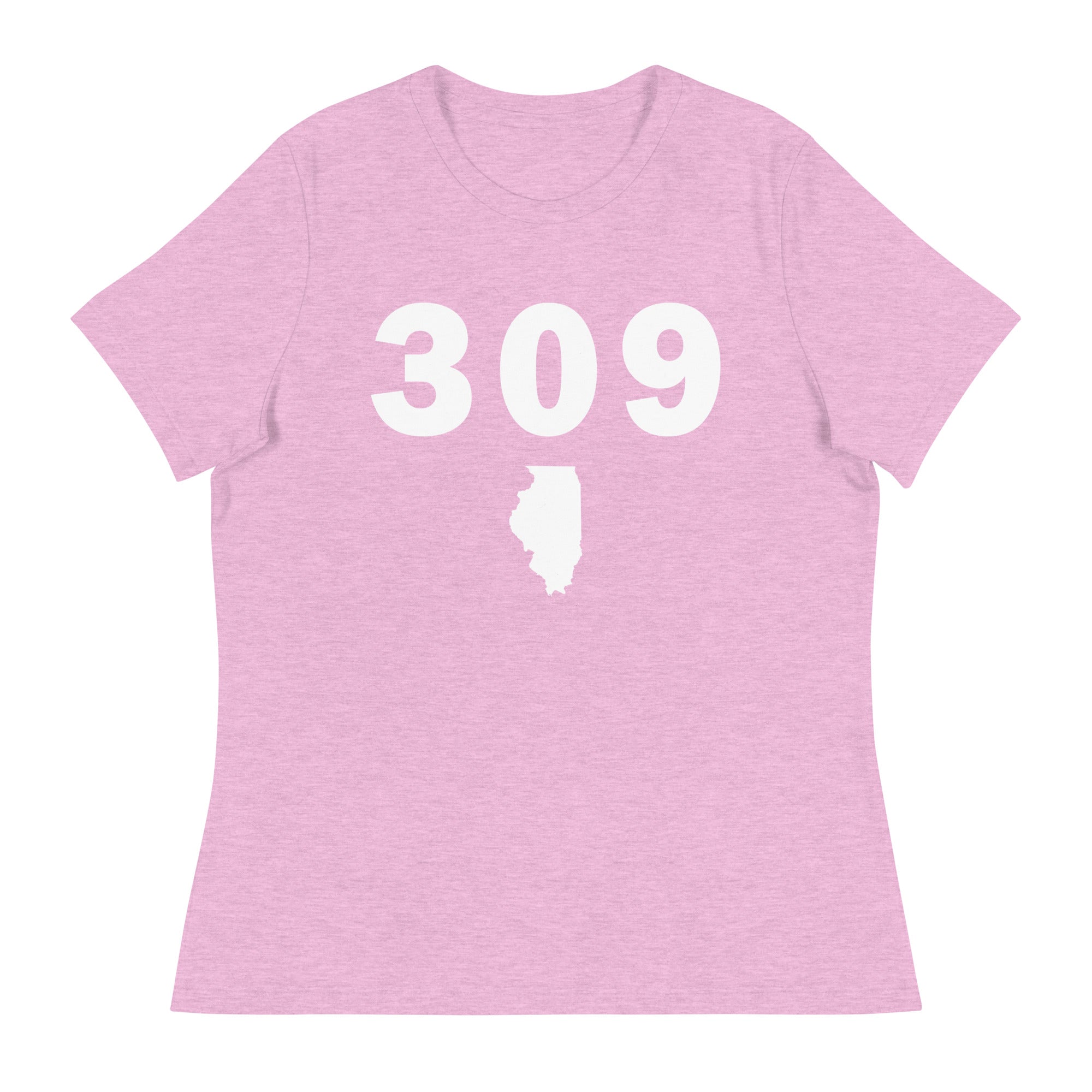 309 Area Code Women's Relaxed T Shirt