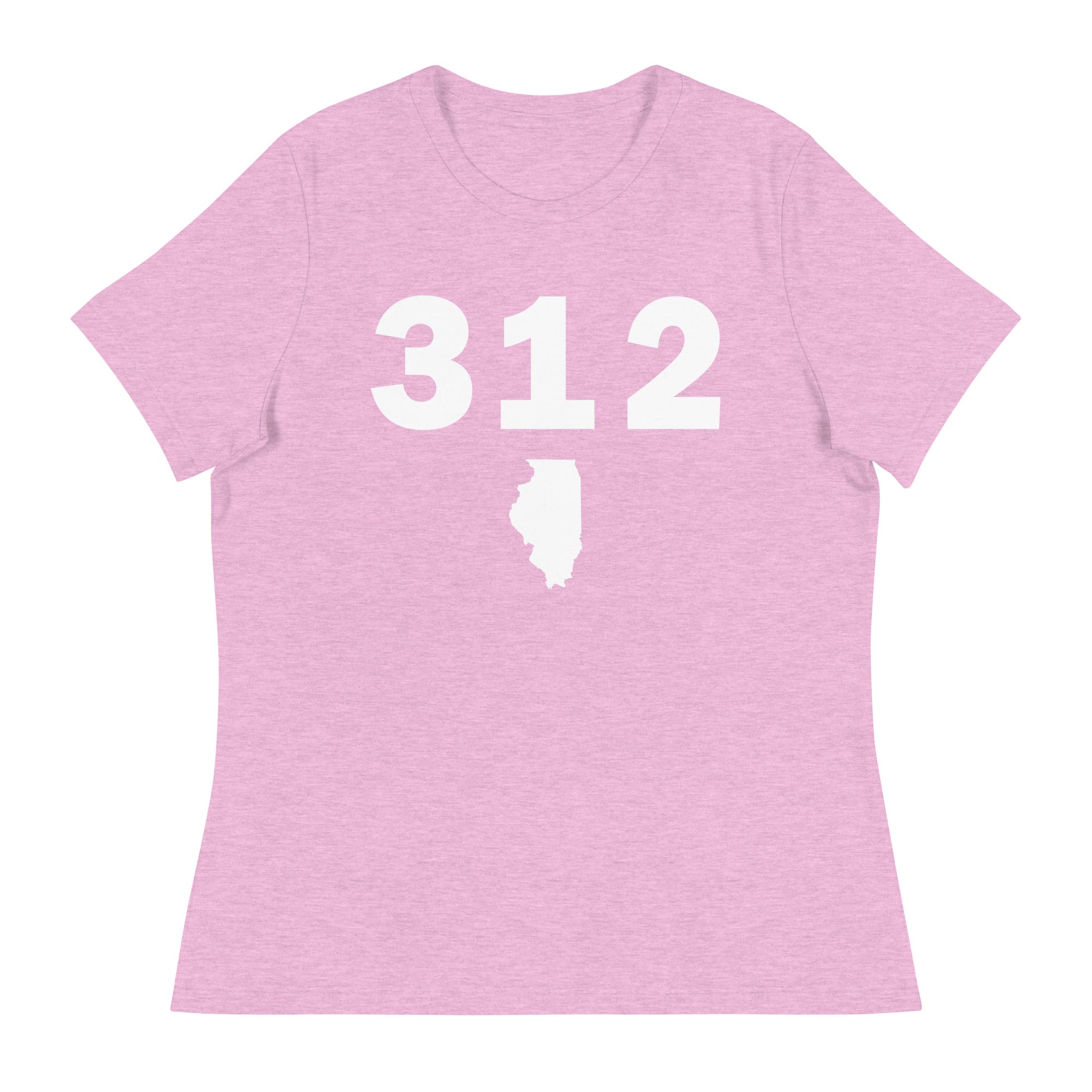 312 Area Code Women's Relaxed T Shirt