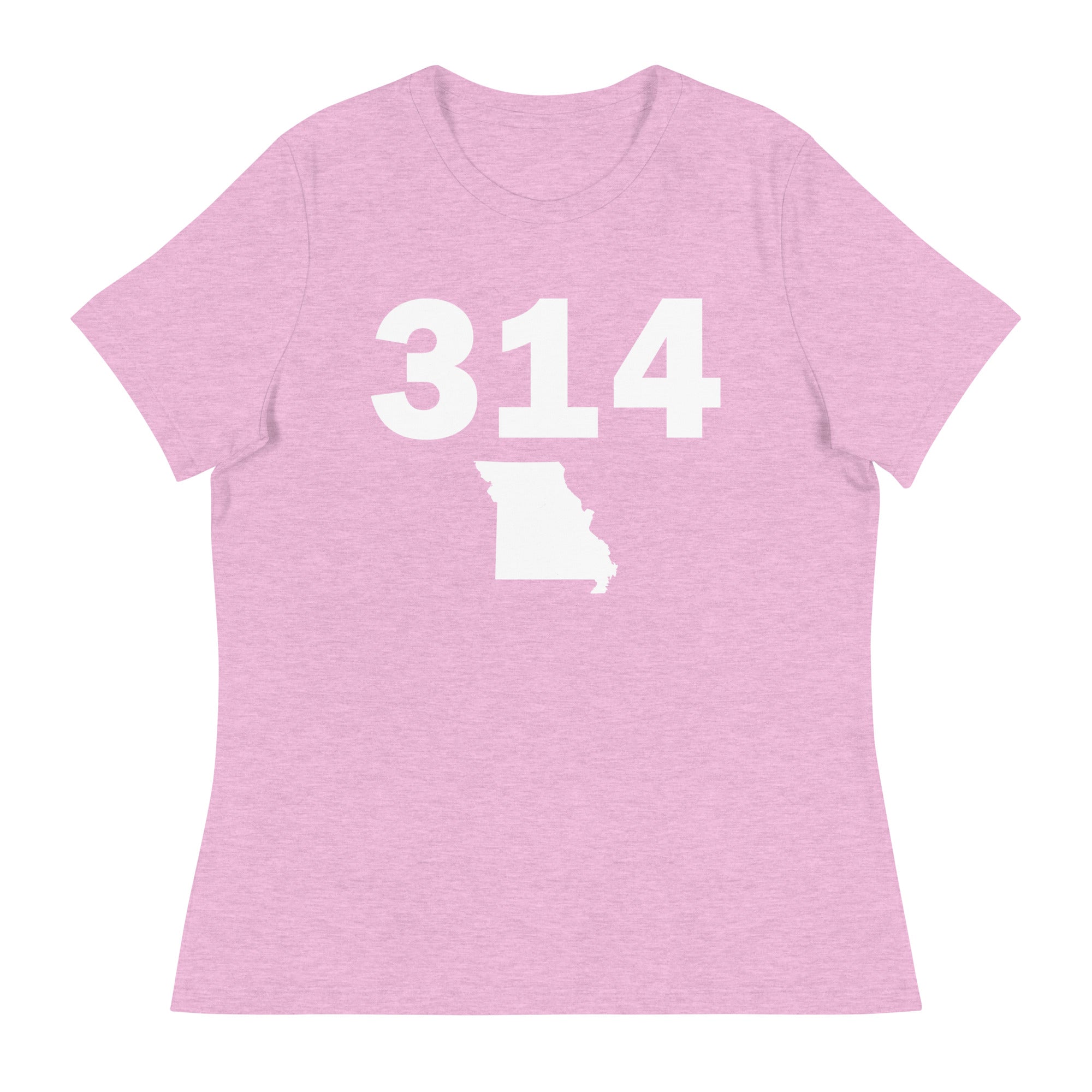 314 Area Code Women's Relaxed T Shirt