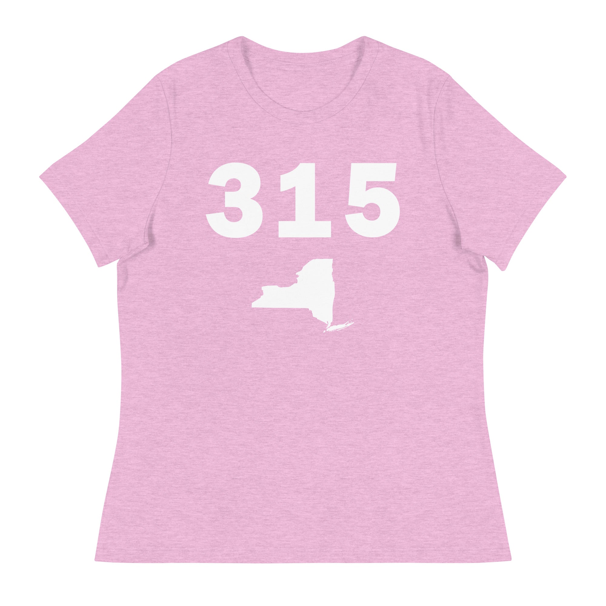 315 Area Code Women's Relaxed T Shirt
