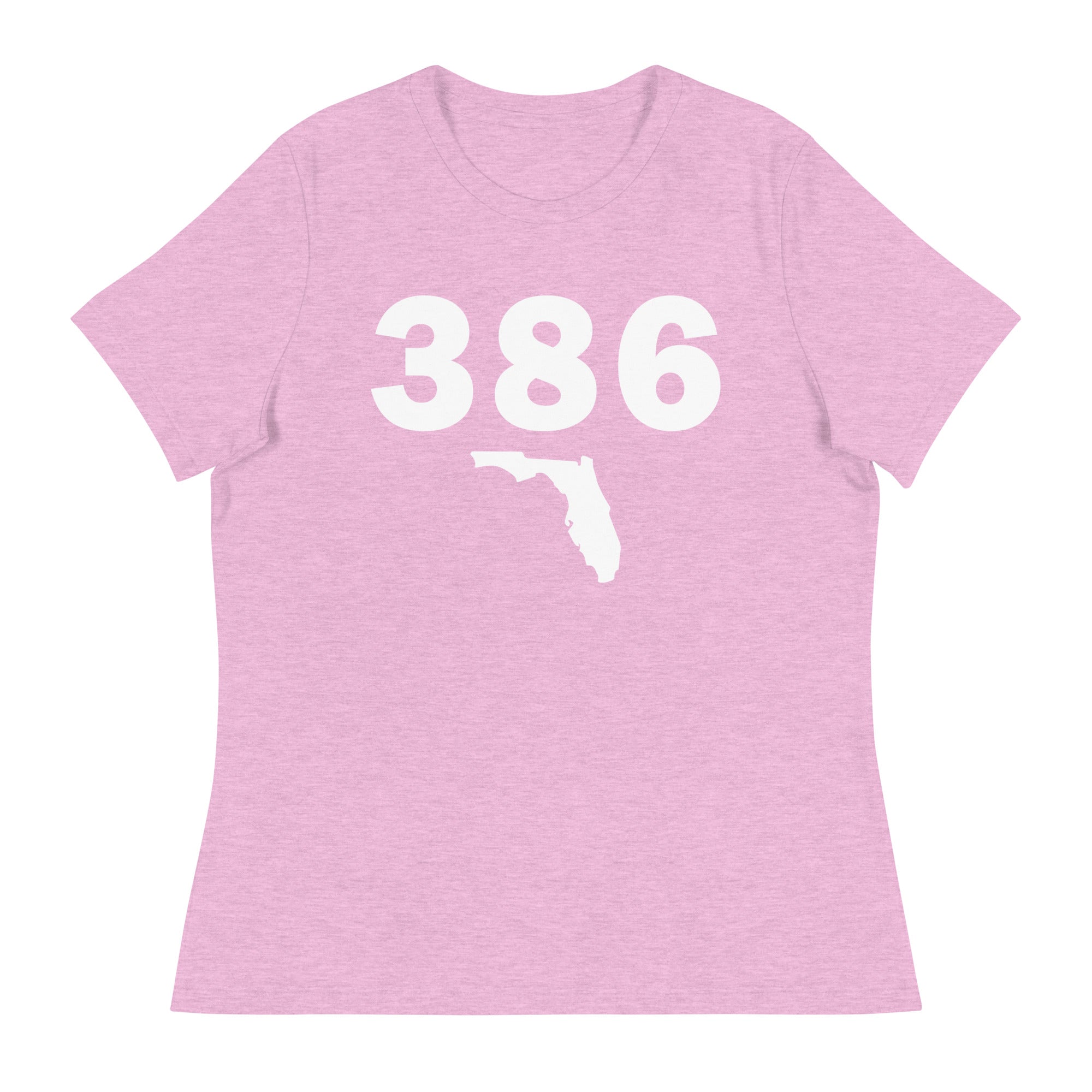 386 Area Code Women's Relaxed T Shirt