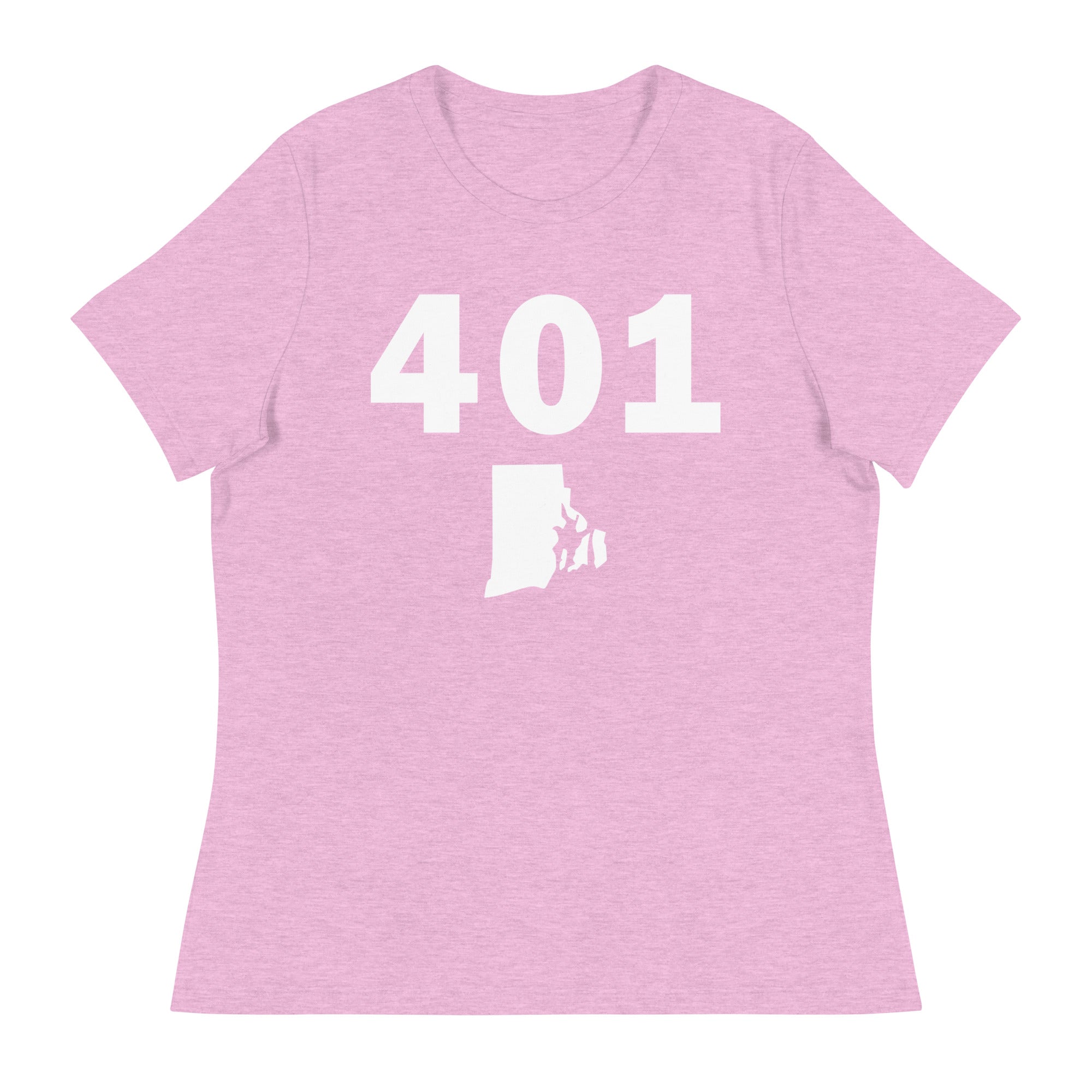 401 Area Code Women's Relaxed T Shirt