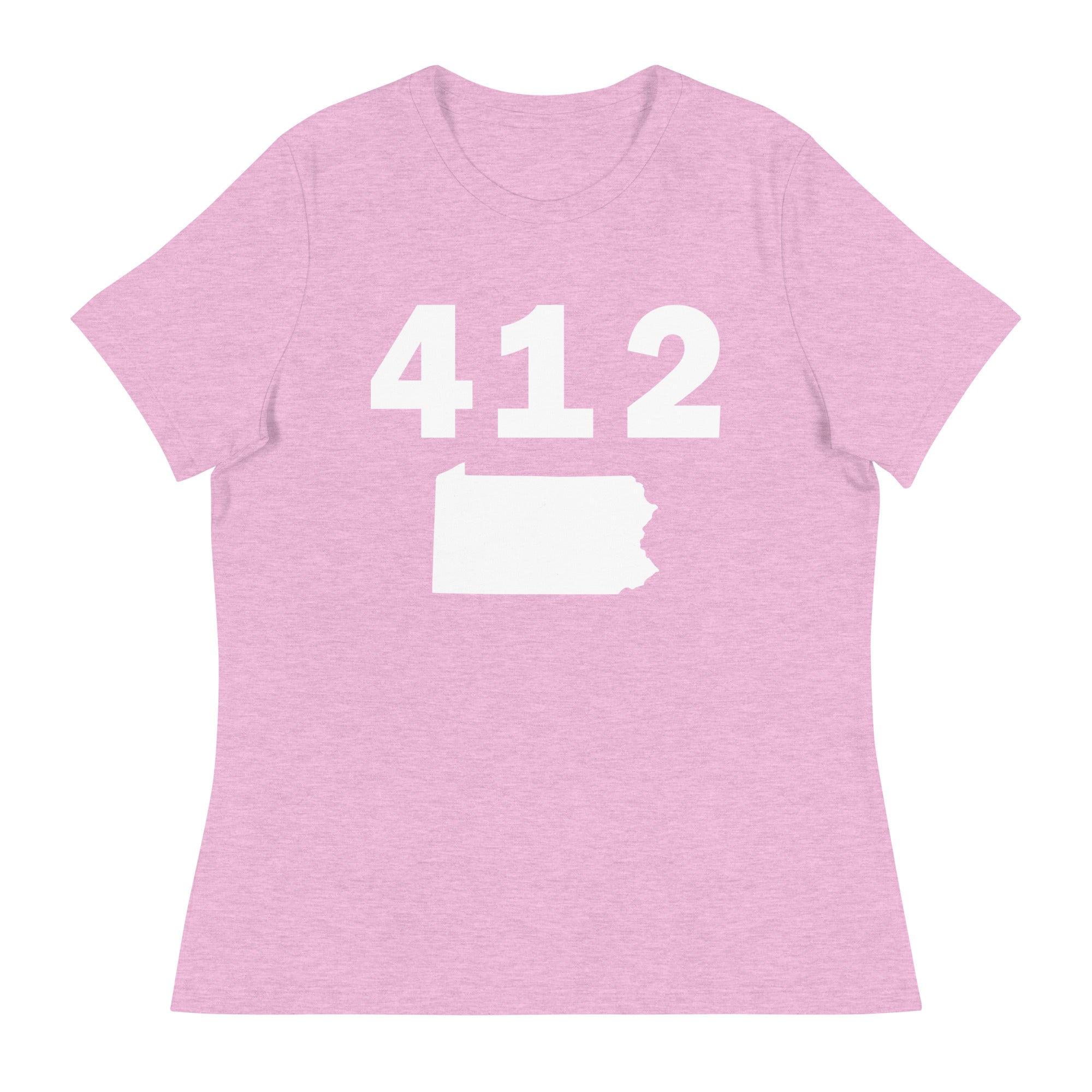 412 Area Code Women's Relaxed T Shirt