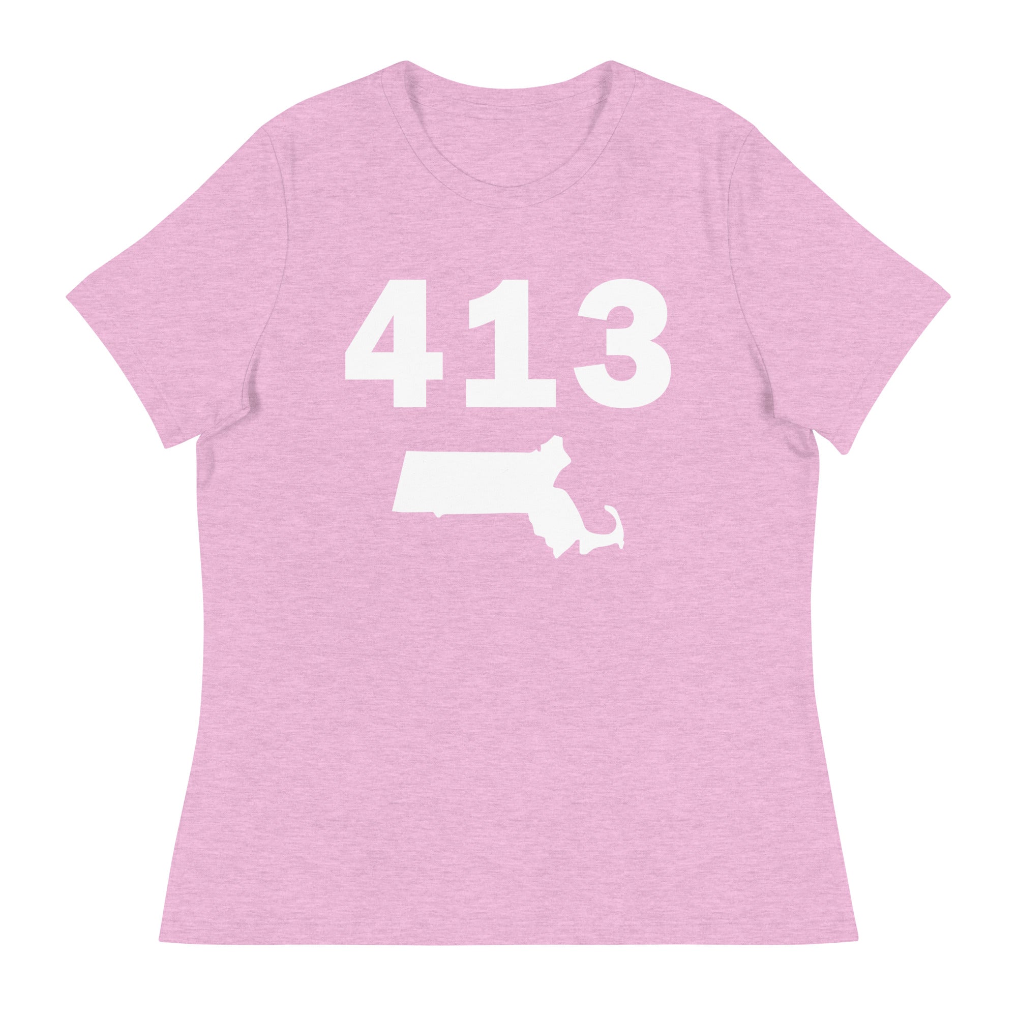 413 Area Code Women's Relaxed T Shirt