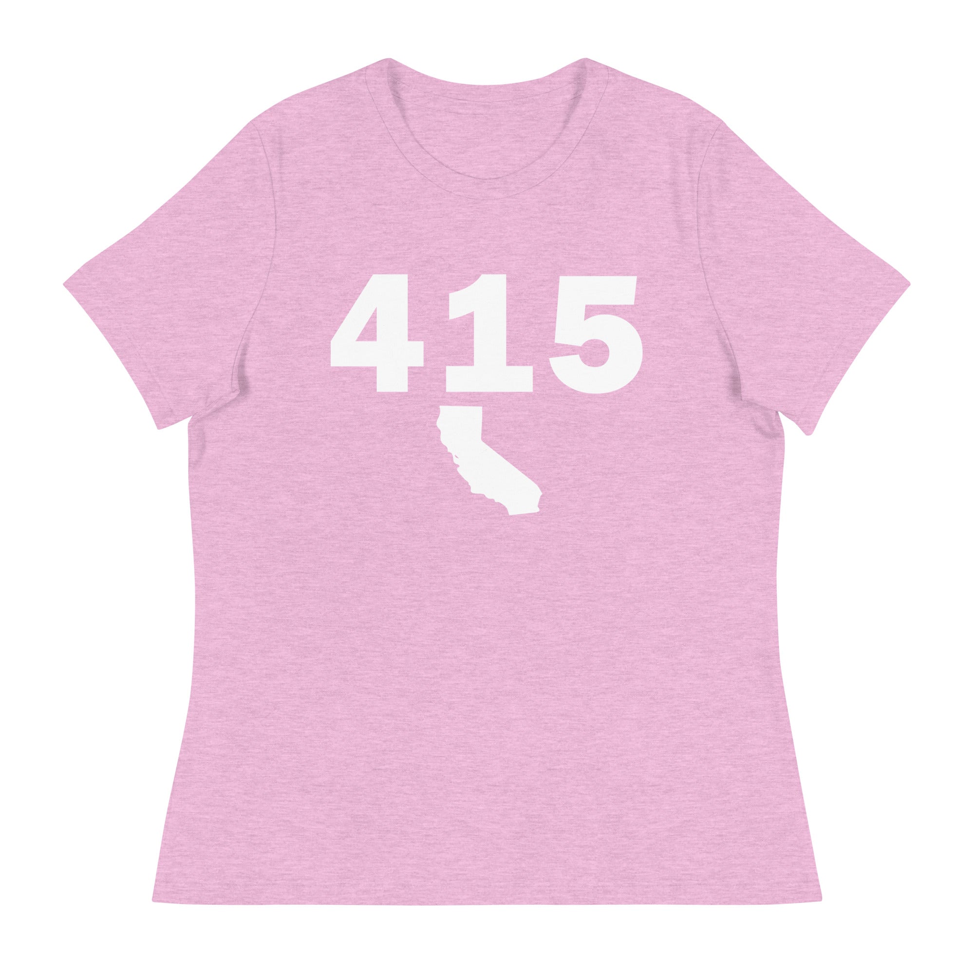 415 Area Code Women's Relaxed T Shirt