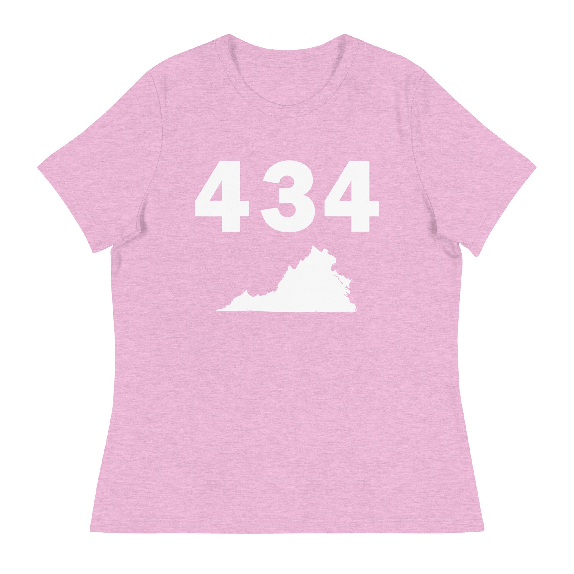 434 Area Code Women's Relaxed T Shirt