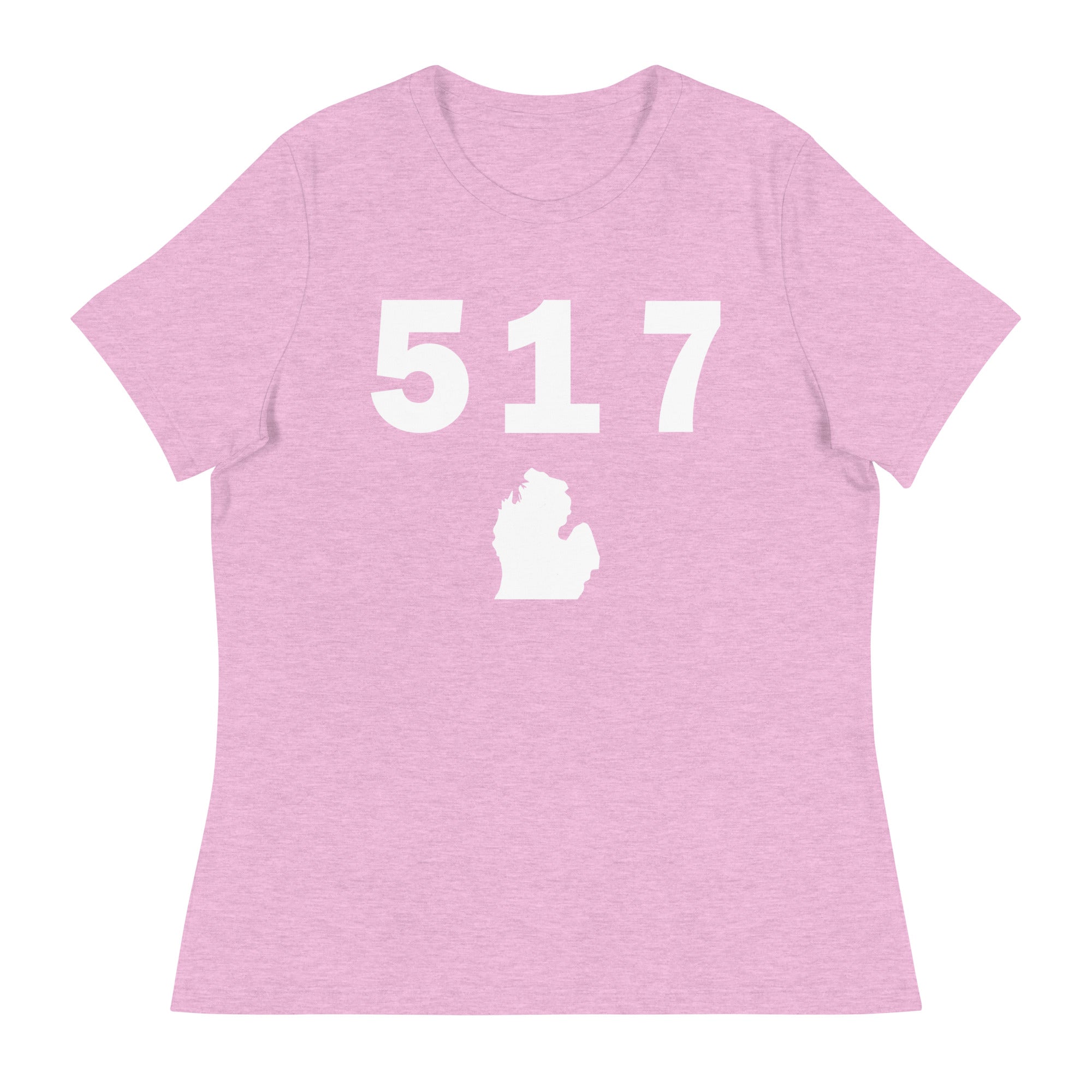 517 Area Code Women's Relaxed T Shirt