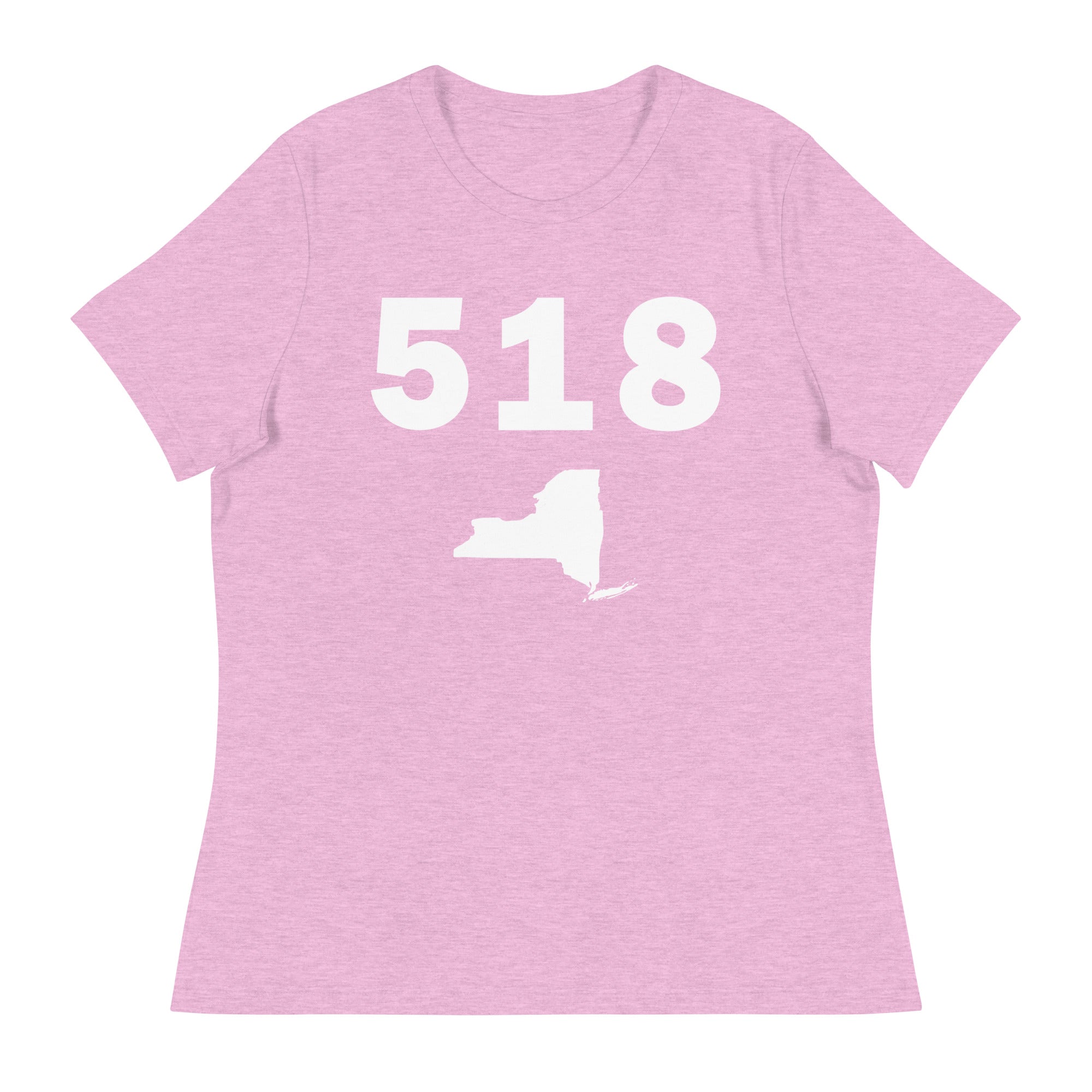 518 Area Code Women's Relaxed T Shirt