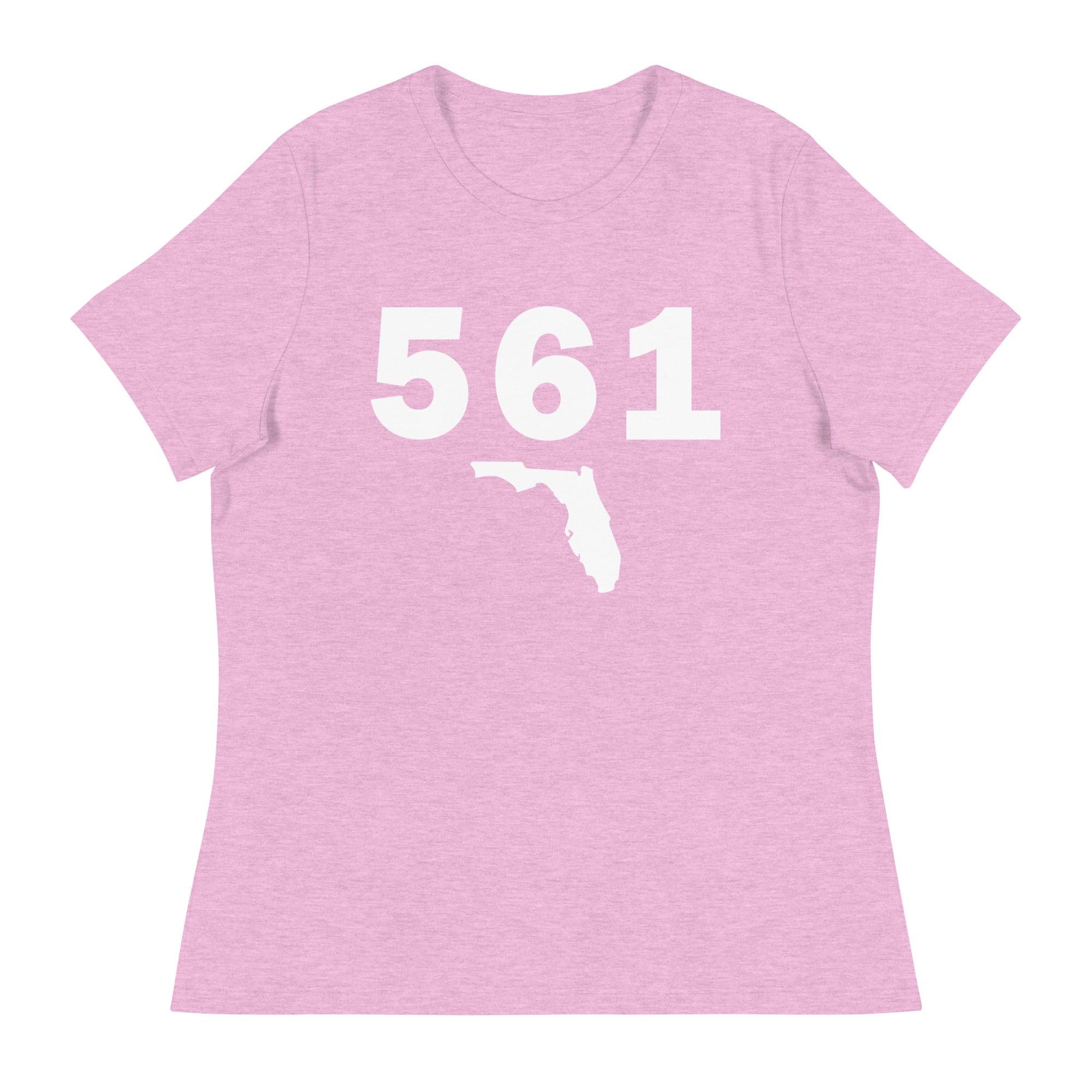 561 Area Code Women's Relaxed T Shirt