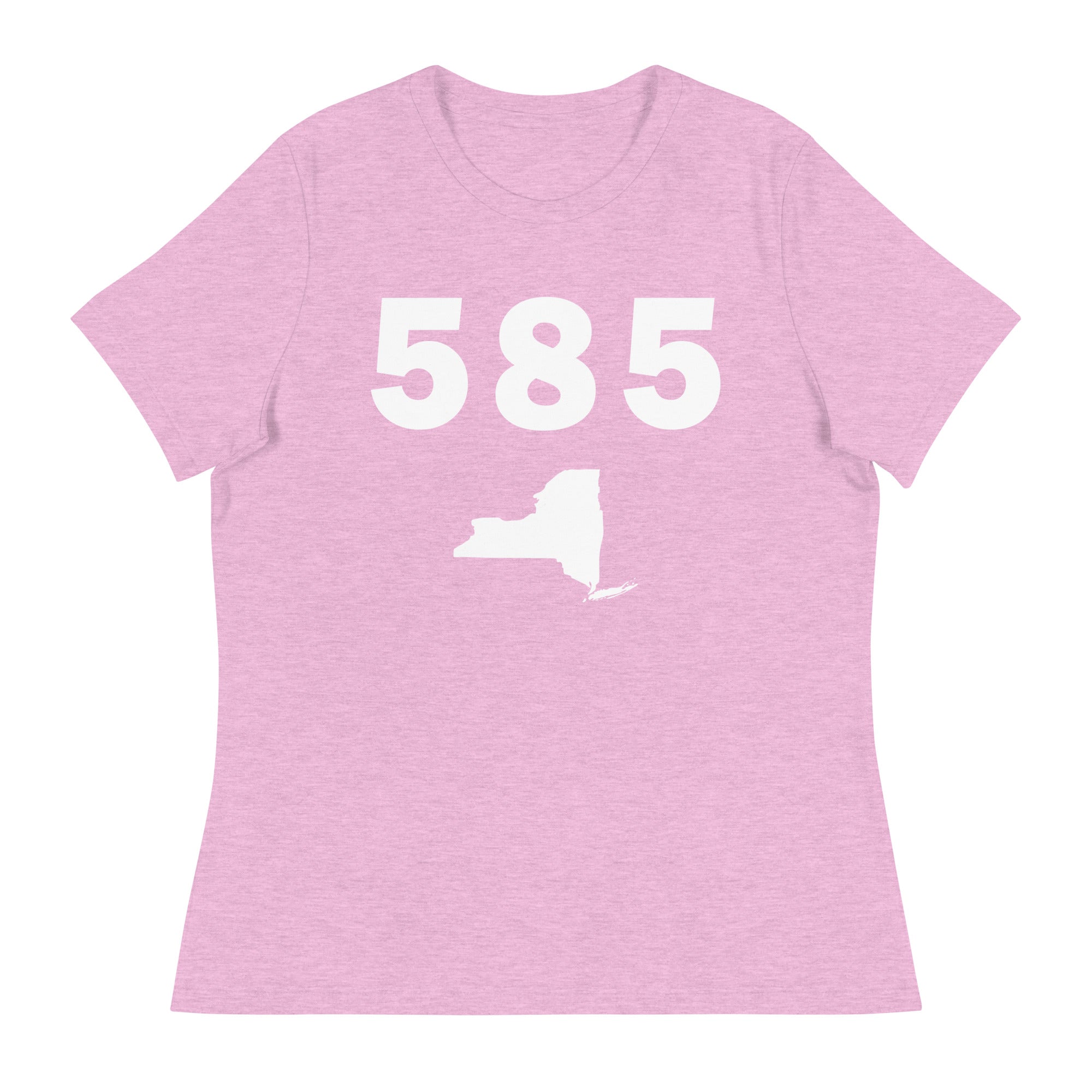 585 Area Code Women's Relaxed T Shirt